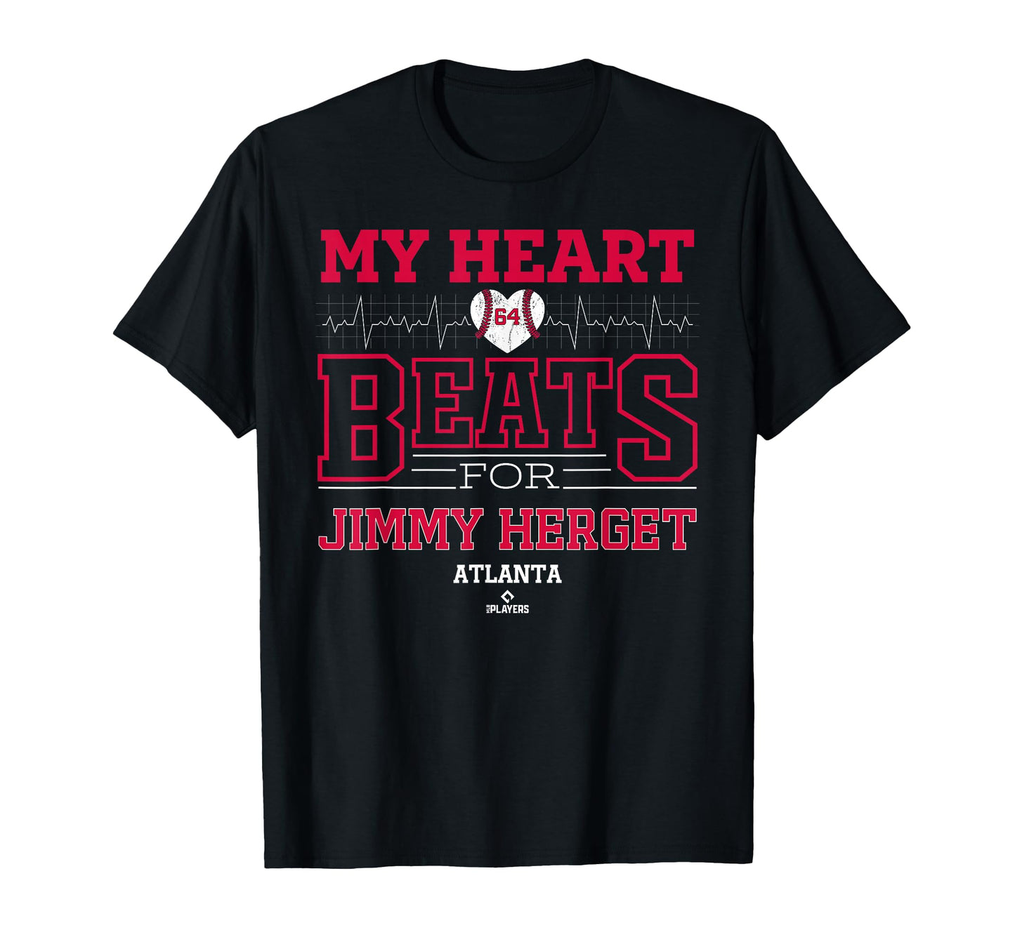 My Heart Beats Jimmy Herget Atlanta T-Shirt - Aesthetic Graphic Men Women - T-Shirt, Sweatshirt, Hoodie