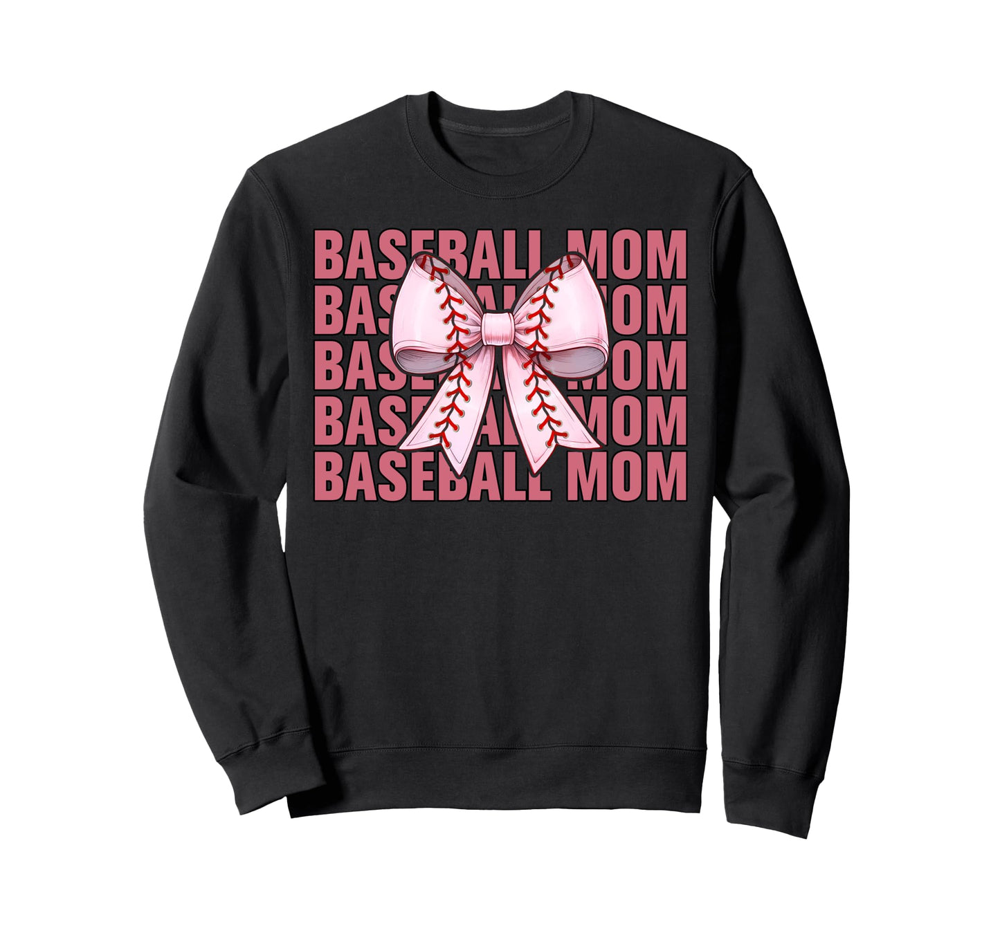 Baseball Mom Baseball Mama Mothers Sweatshirt - Novelty Apparel for Adults - T-Shirt, Sweatshirt, Hoodie