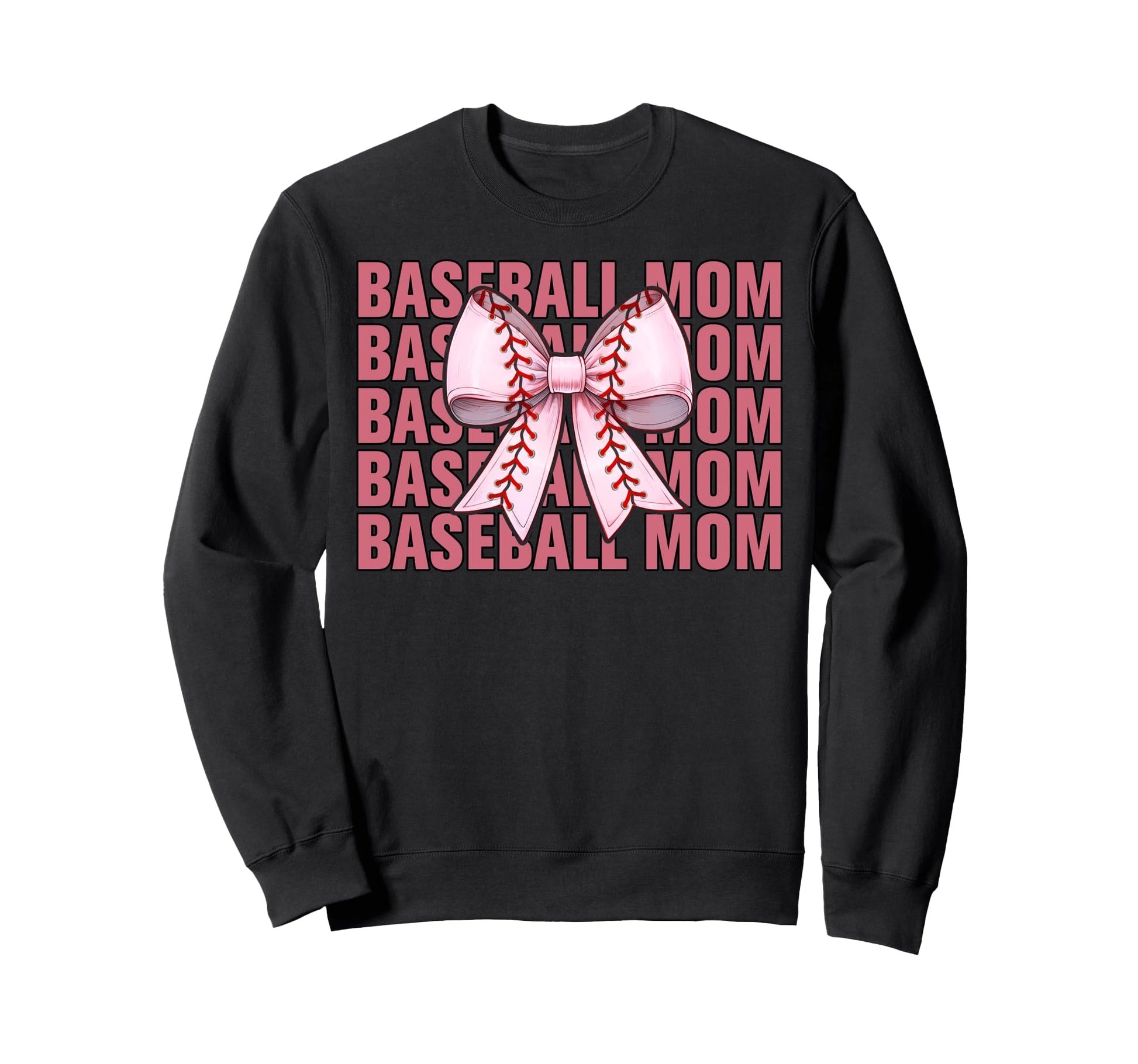 Baseball Mom Baseball Mama Mothers Sweatshirt - Novelty Apparel for Adults - T-Shirt, Sweatshirt, Hoodie
