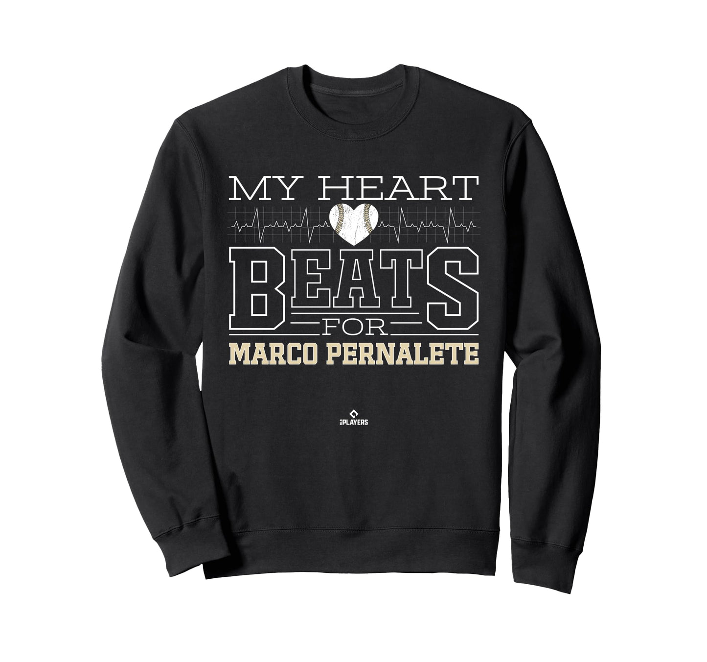My Heart Beats Marco Pernalete Sweatshirt - Novelty Apparel Unisex - T-Shirt, Sweatshirt, Hoodie