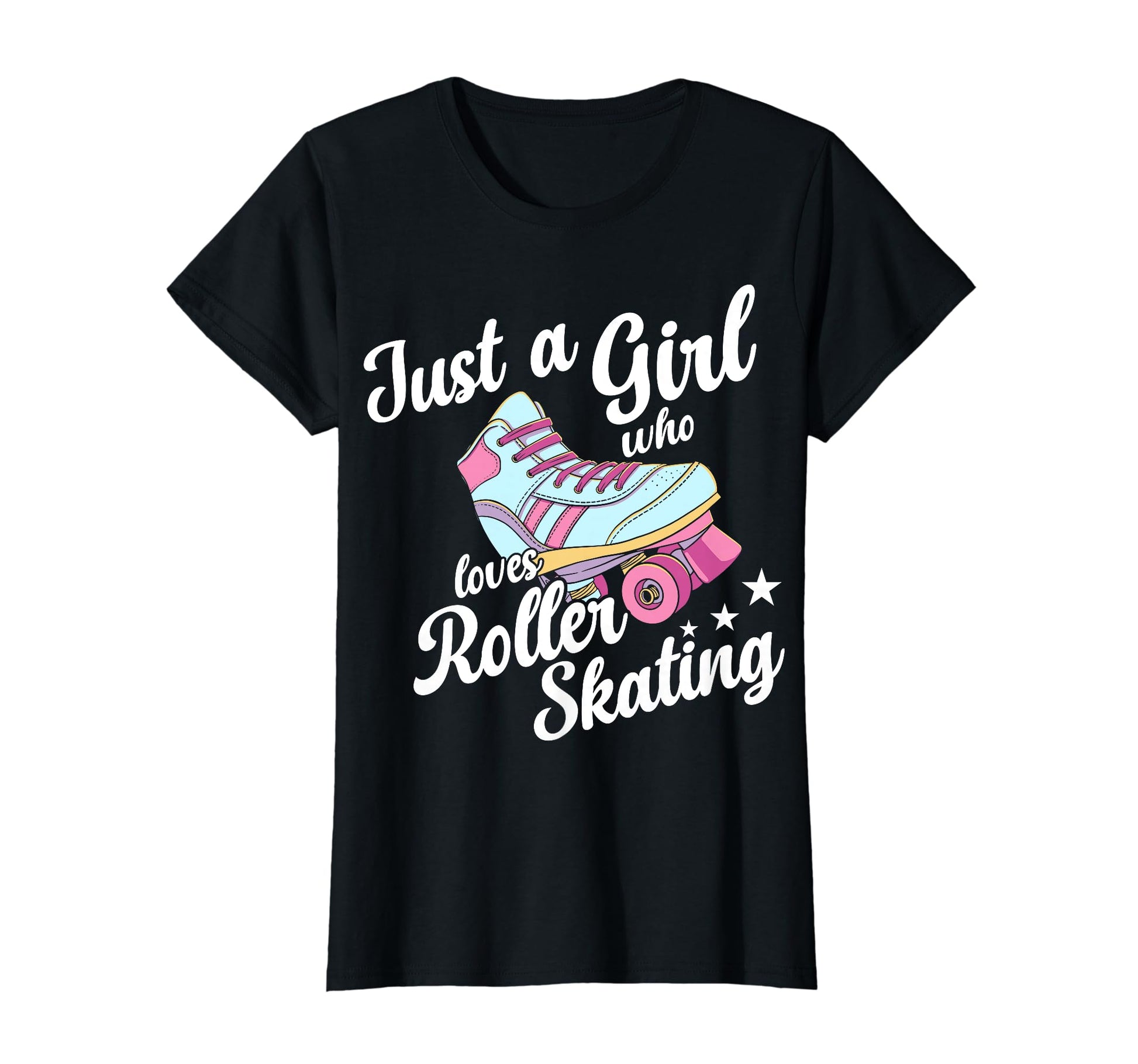 Just Who Loves Roller Skating Funny T-Shirt - Streetwear Style for Adults - T-Shirt, Sweatshirt, Hoodie