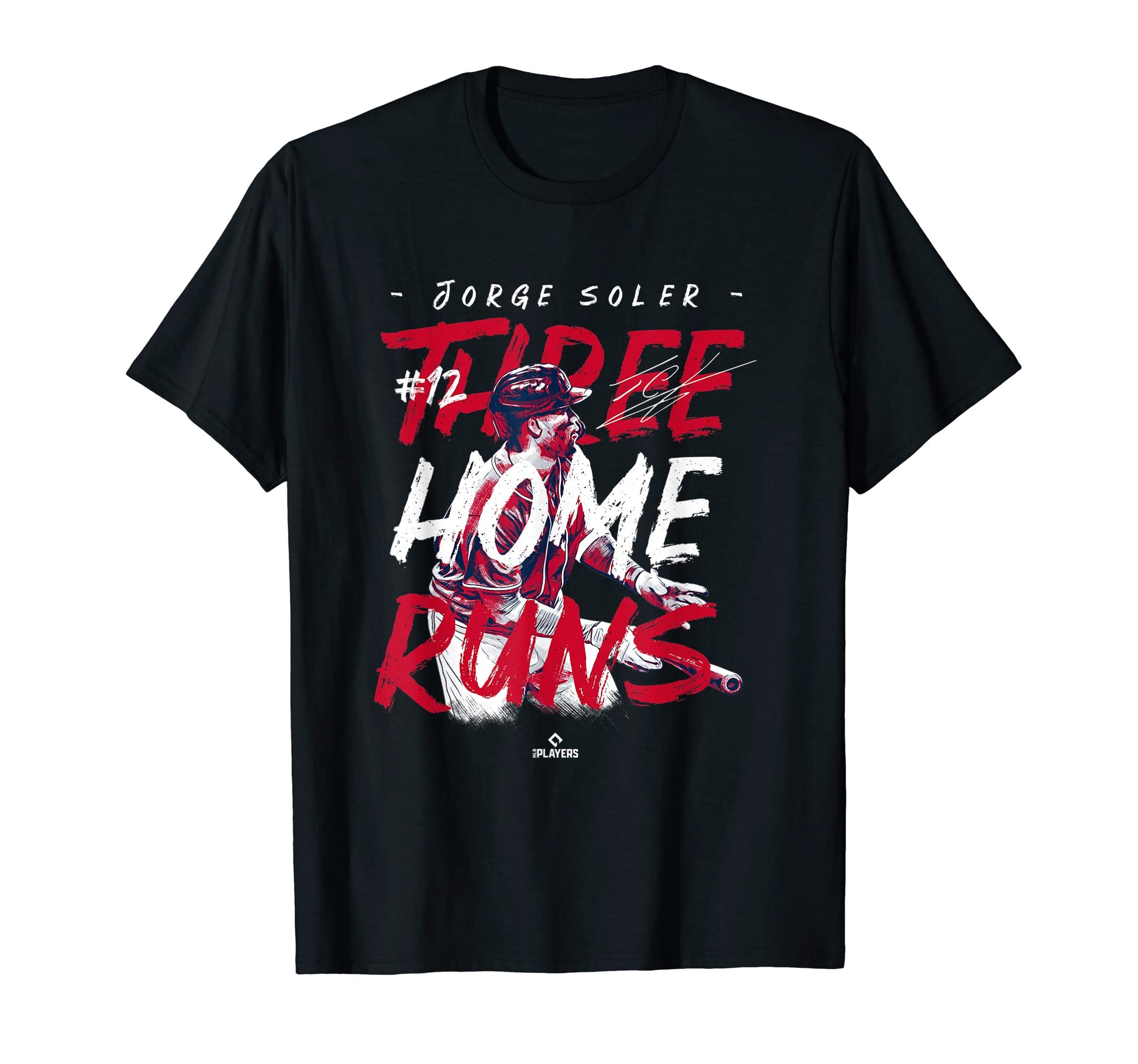3 Home Runs Mlbpa Jorge Soler T-Shirt - Casual Everyday Wear Men Women - T-Shirt, Sweatshirt, Hoodie