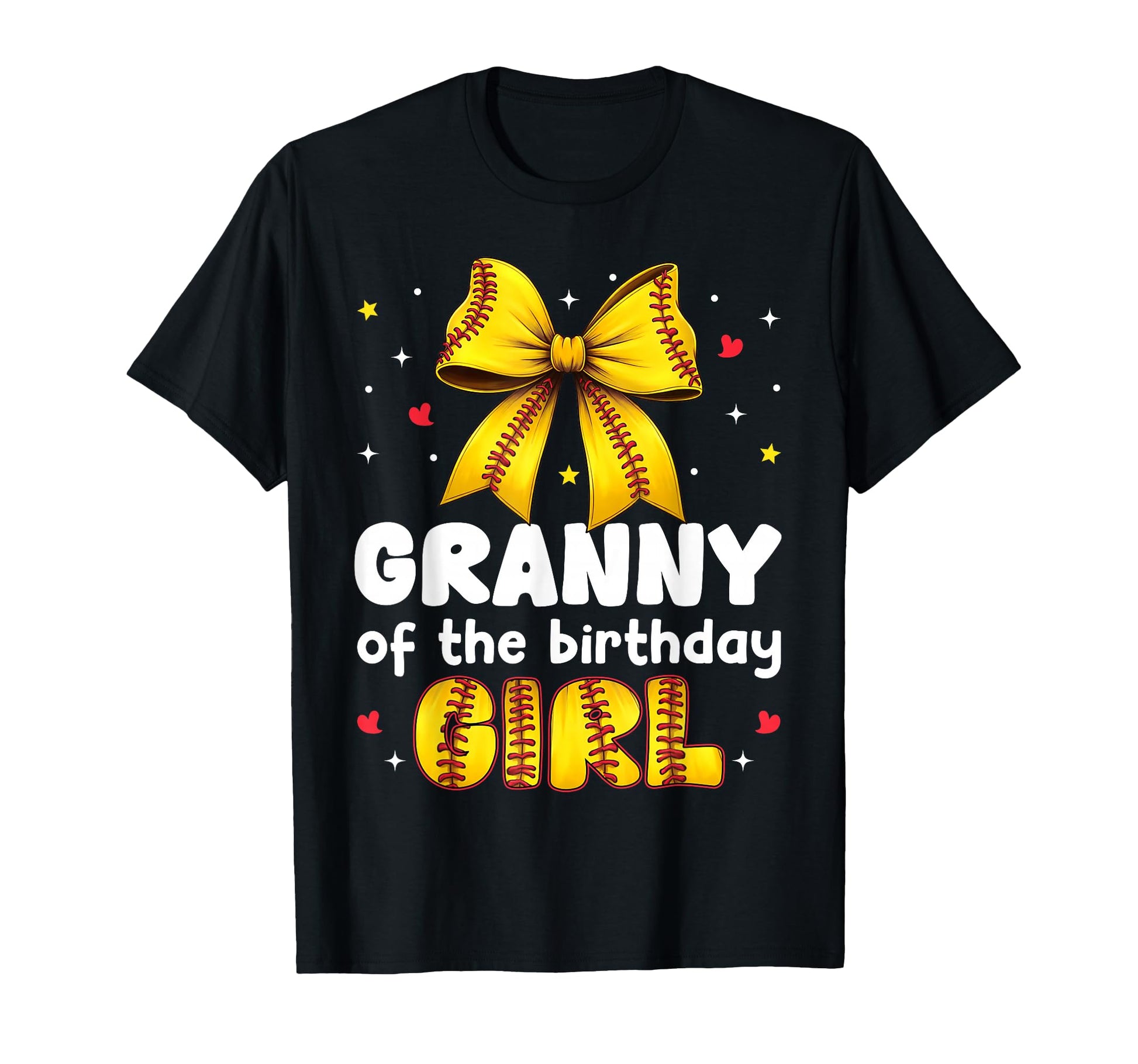Granny Birthday Baseball Softball T-Shirt - Custom Art Print for Adults - T-Shirt, Sweatshirt, Hoodie