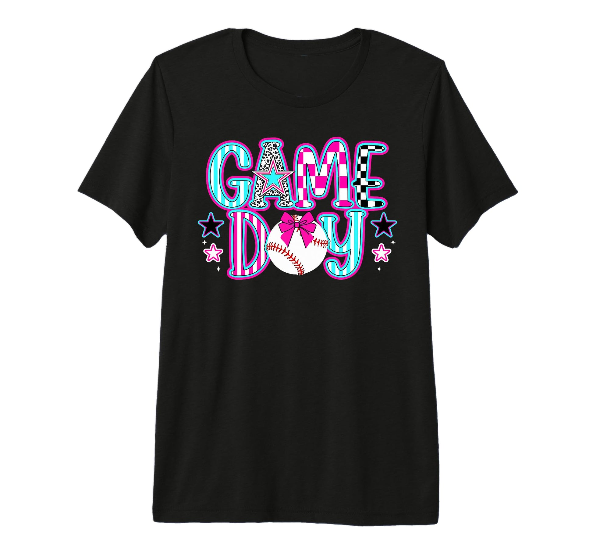 Game Day Coquette Baseball Game Day T-Shirt - Trendy Graphic Unisex - T-Shirt, Sweatshirt, Hoodie