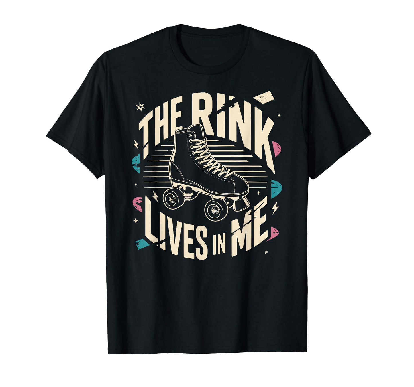 Roller Skating Nostalgia Skaters Fans Hoodie - Minimalist Print for Adults - T-Shirt, Sweatshirt, Hoodie