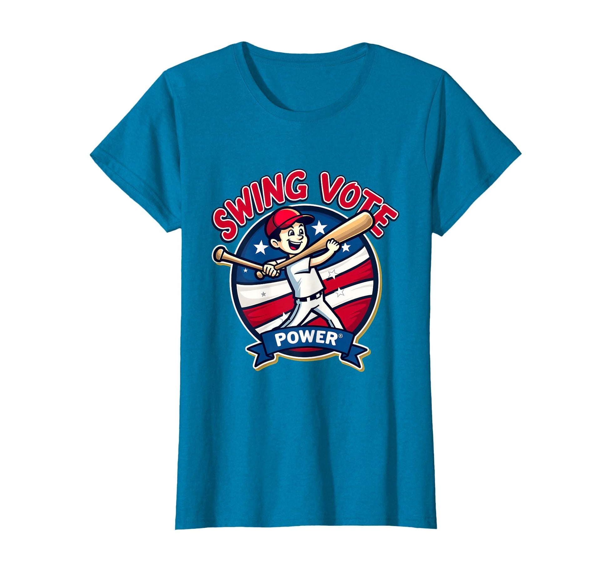 Swing Vote Power Baseball Bat T-Shirt - Casual Everyday Wear Men Women - T-Shirt, Sweatshirt, Hoodie