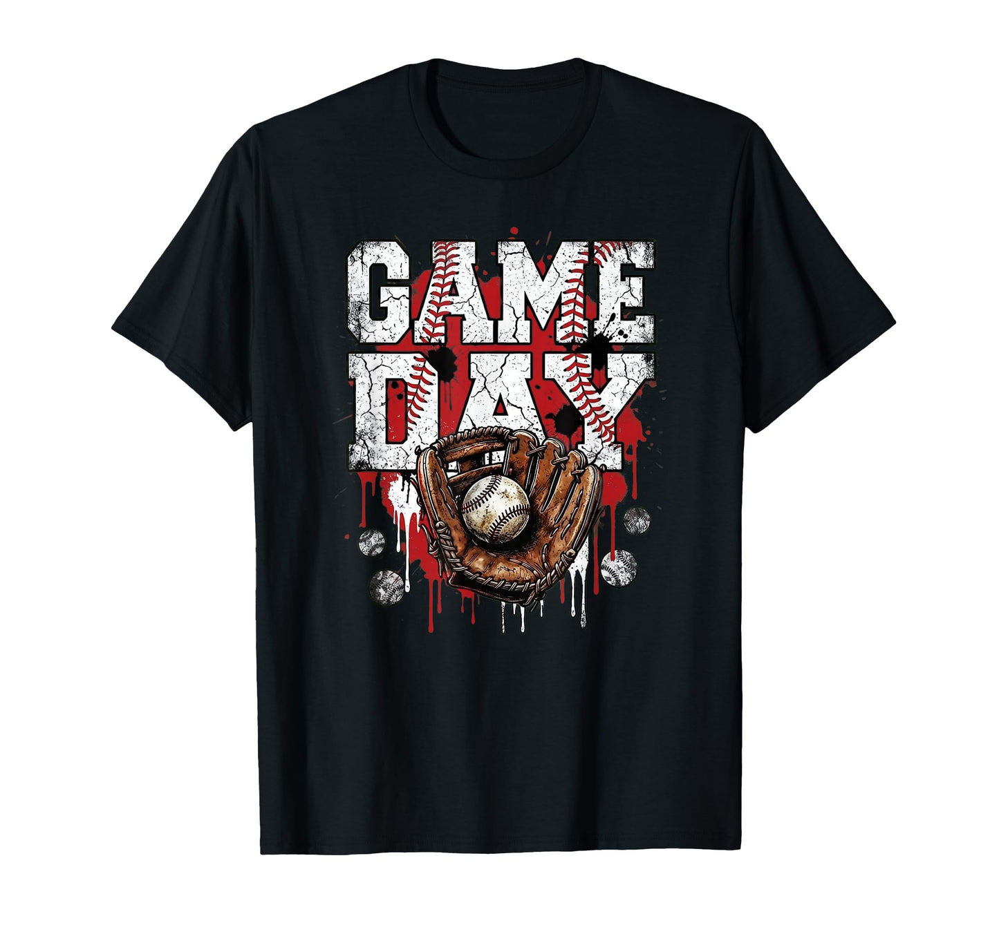 Game Day Baseball Life Lover T-Shirt - Novelty Apparel for Adults - T-Shirt, Sweatshirt, Hoodie