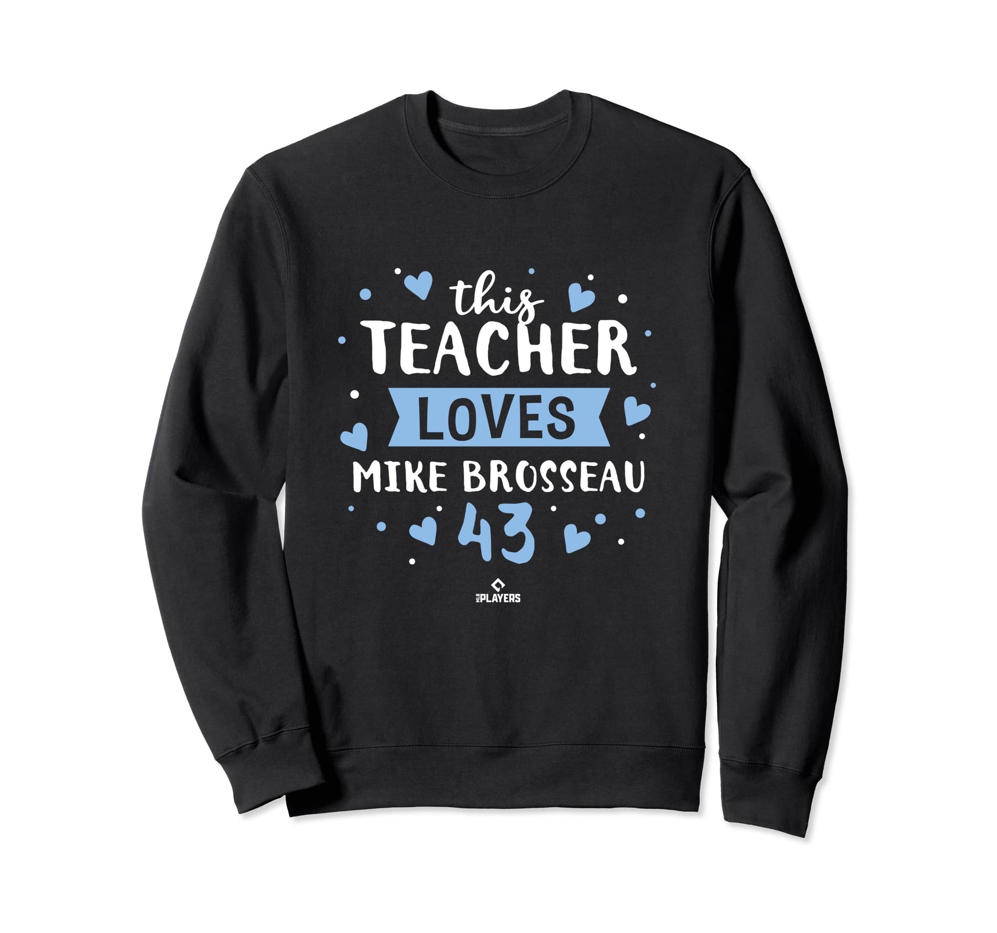 This Teacher Loves Mike Sweatshirt - Fun Novelty Design for Adults - T-Shirt, Sweatshirt, Hoodie