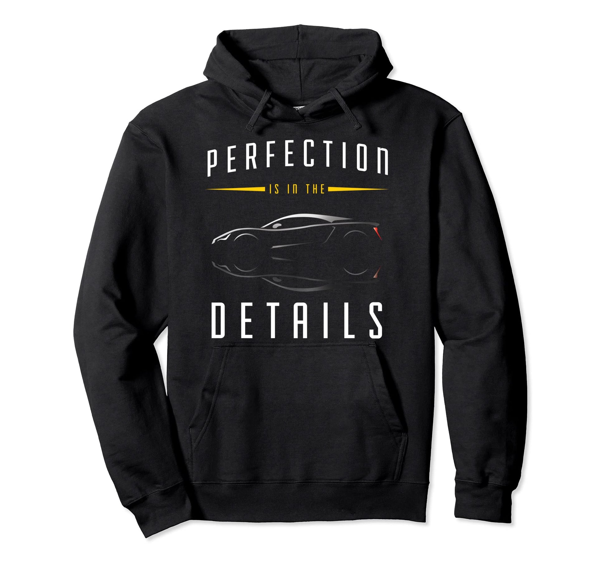 Perfection Is Details Car Detailing Hoodie - Aesthetic Graphic Men Women - T-Shirt, Sweatshirt, Hoodie