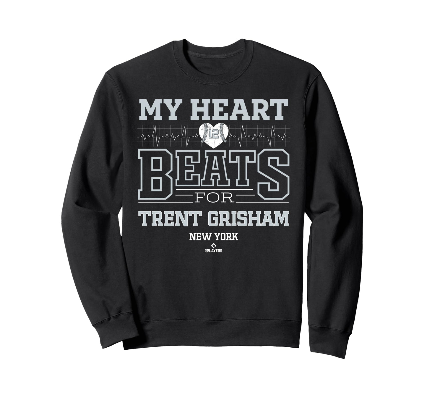 My Heart Beats Trent Grisham Sweatshirt - Casual Everyday Wear Men Women - T-Shirt, Sweatshirt, Hoodie