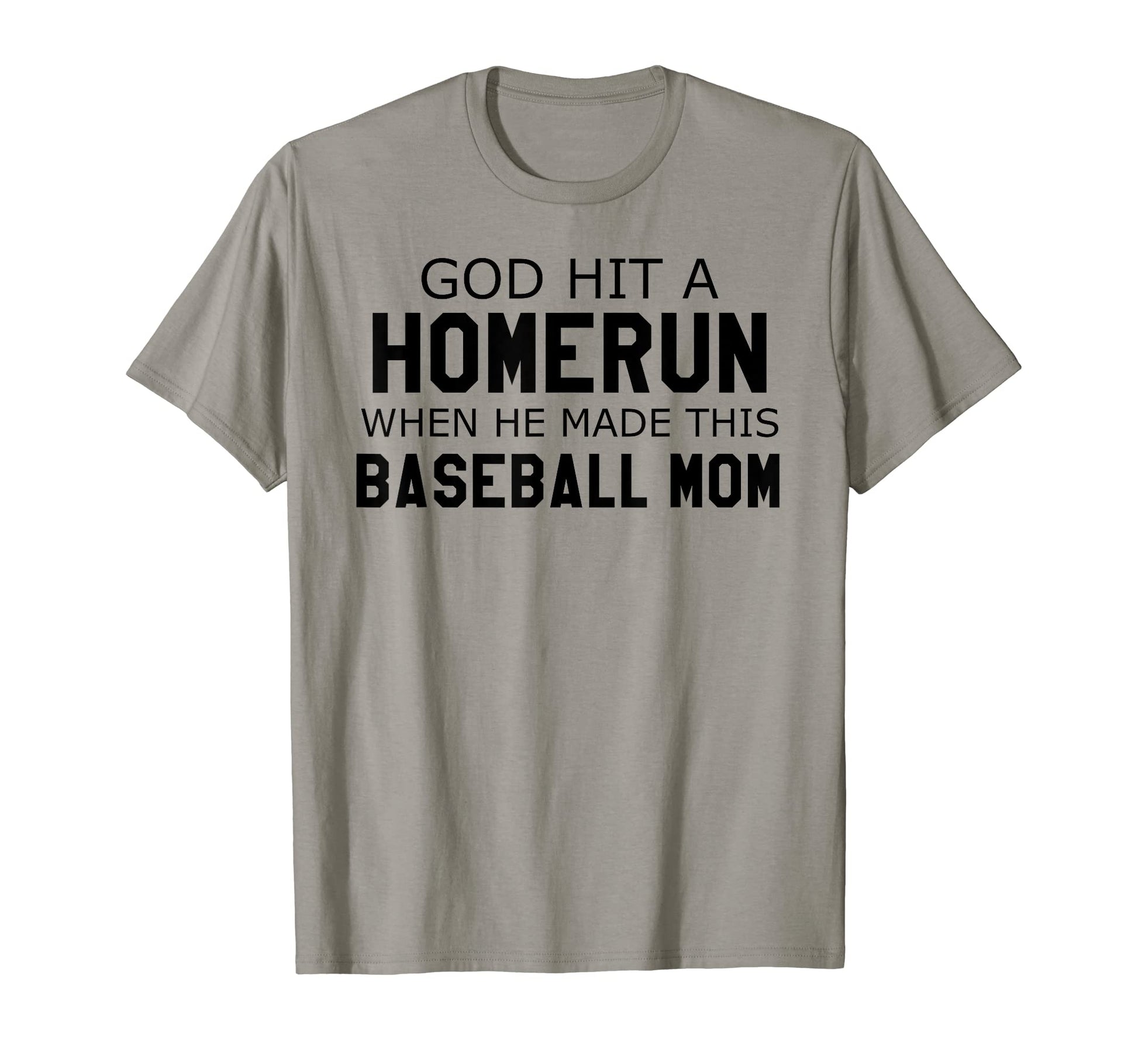 God Hit Homerun When He Made This T-Shirt - Minimalist Print Men Women - T-Shirt, Sweatshirt, Hoodie