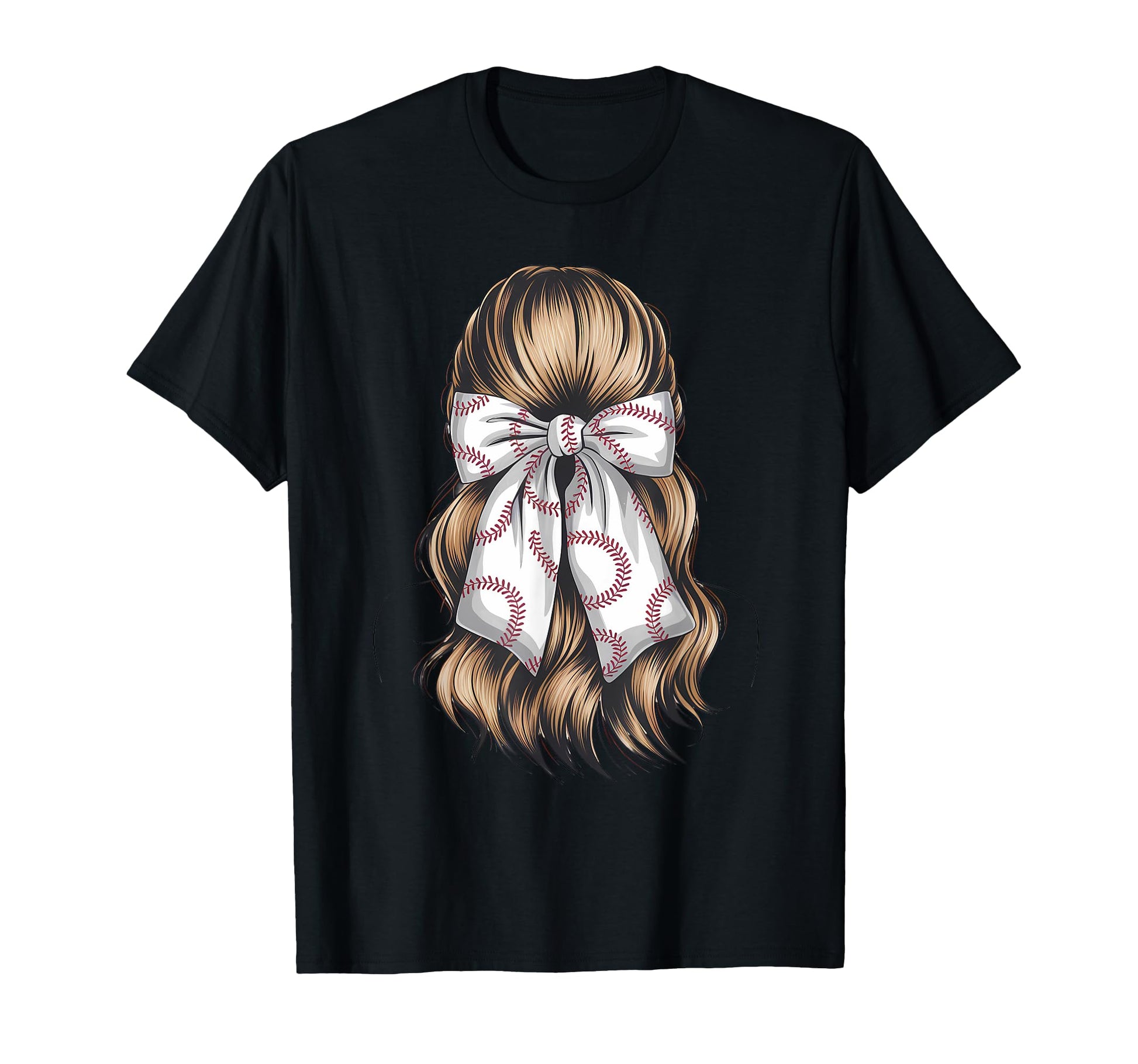 Baseball Coquette Bow Baseball Player T-Shirt - Streetwear Style Unisex - T-Shirt, Sweatshirt, Hoodie