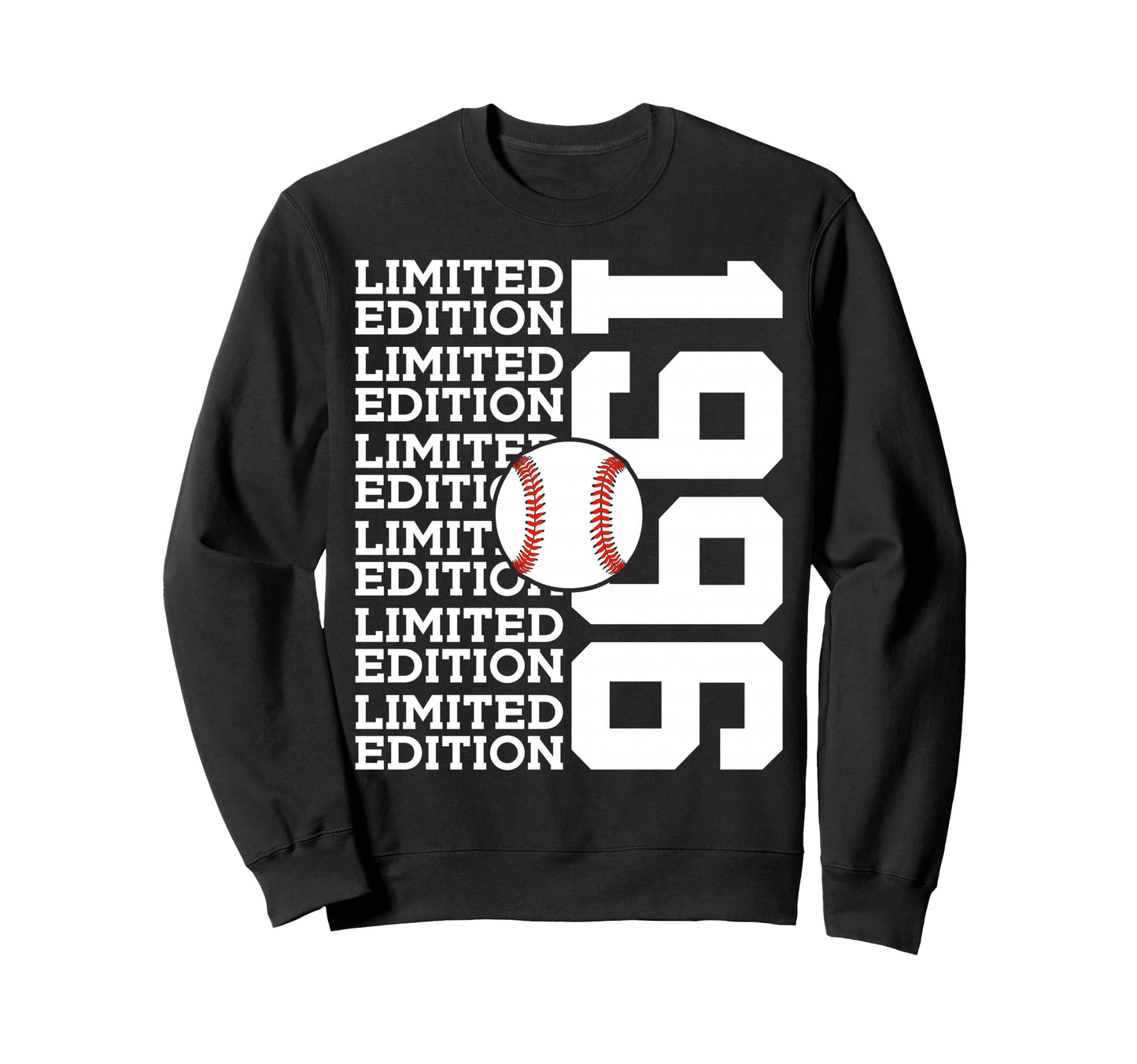 1996 Baseball 30Th Birthday Sweatshirt - Trendy Graphic Unisex - T-Shirt, Sweatshirt, Hoodie