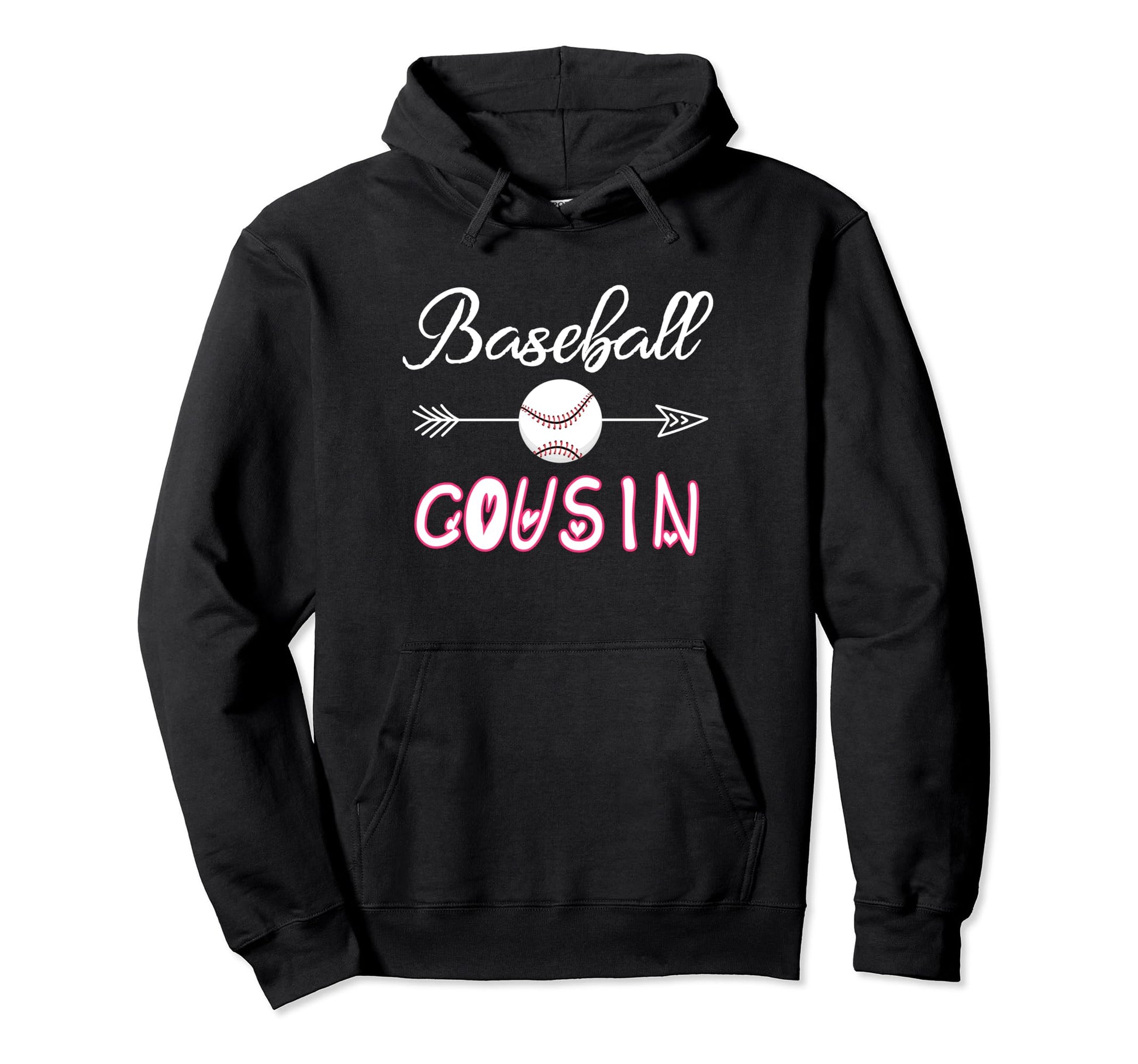 Baseball Cousin Birthday Sport Baseball Hoodie - Graphic Print for Adults - T-Shirt, Sweatshirt, Hoodie