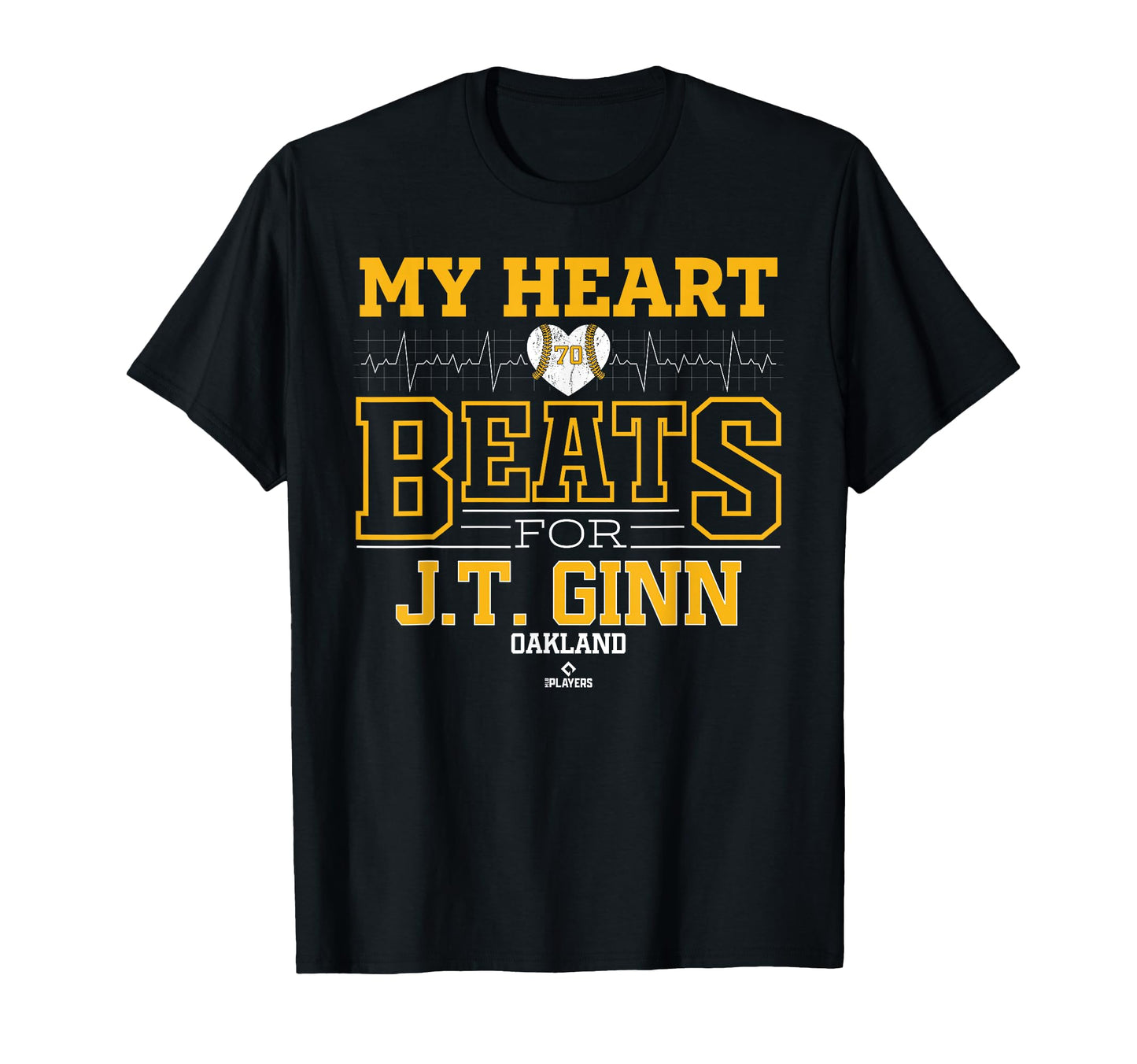 My Heart Beats J T Ginn Oakland T-Shirt - Streetwear Style Men Women - T-Shirt, Sweatshirt, Hoodie