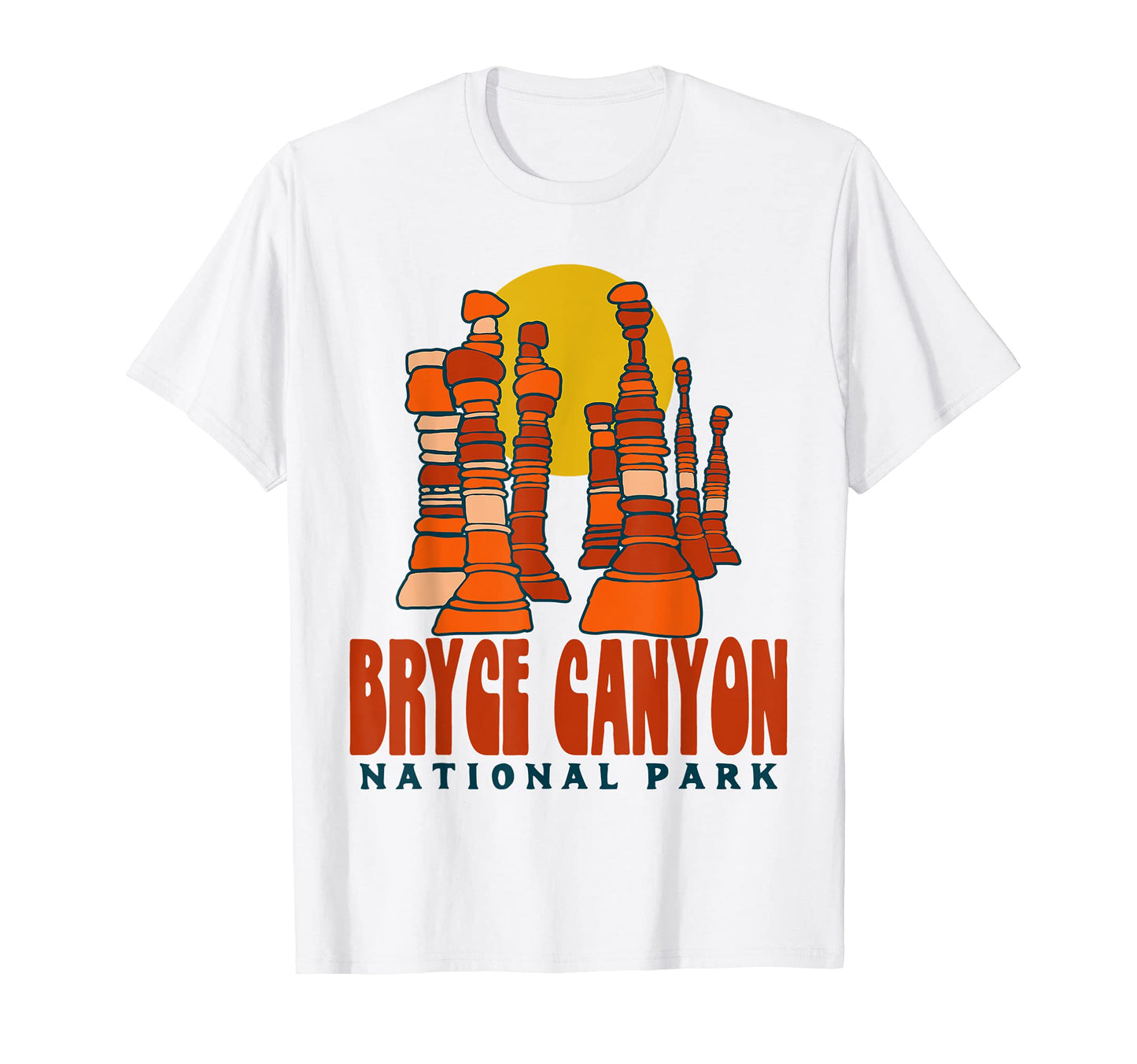 Bryce Canyon National Park Hoo Doo T-Shirt - Aesthetic Graphic for Adults - T-Shirt, Sweatshirt, Hoodie