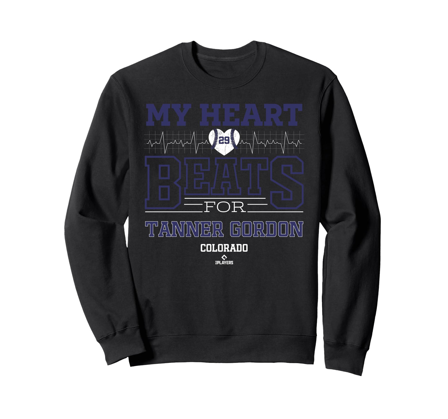 My Heart Beats Tanner Gordon Colorado Sweatshirt - Unique Graphic Unisex - T-Shirt, Sweatshirt, Hoodie