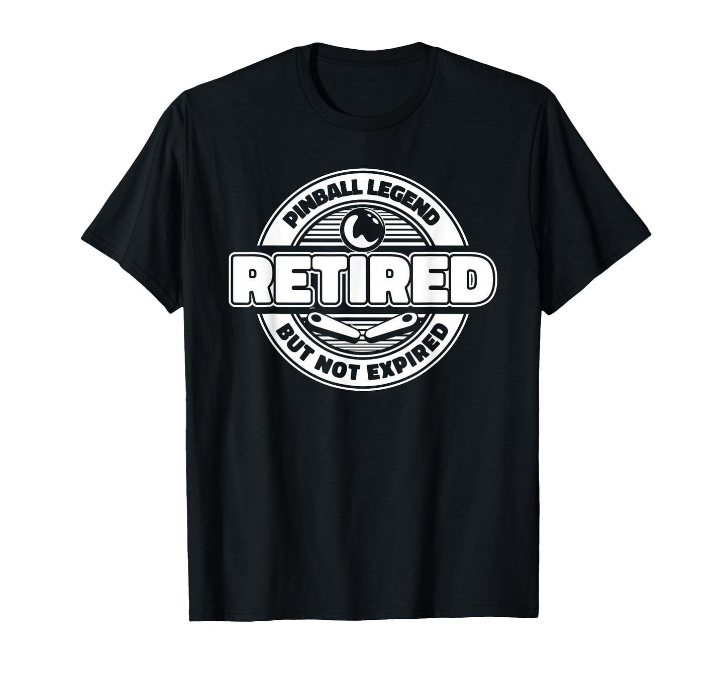 Pinball Retired Arcade Gaming Pinball T-Shirt - Graphic Print Unisex - T-Shirt, Sweatshirt, Hoodie