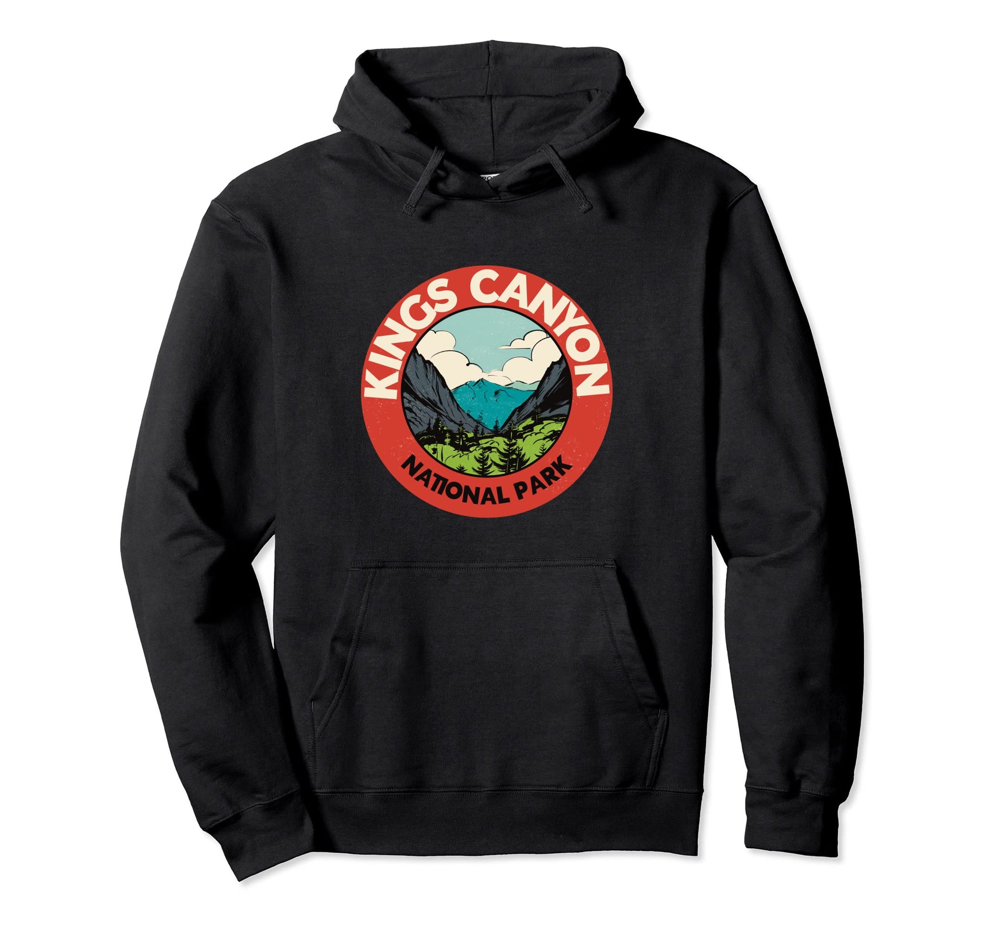 Kings Canyon National Park Hoodie - Unique Graphic Men Women - T-Shirt, Sweatshirt, Hoodie