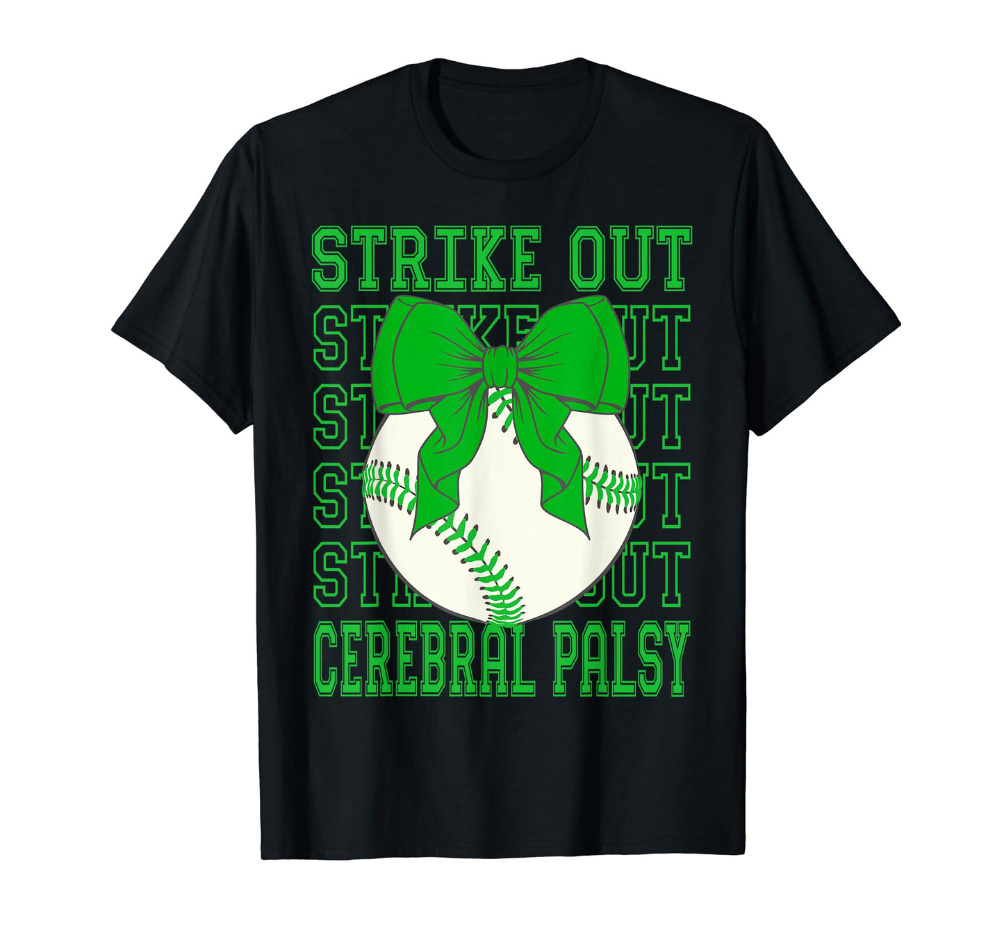 Cerebral Palsy Awareness Green T-Shirt - Minimalist Print for Adults - T-Shirt, Sweatshirt, Hoodie