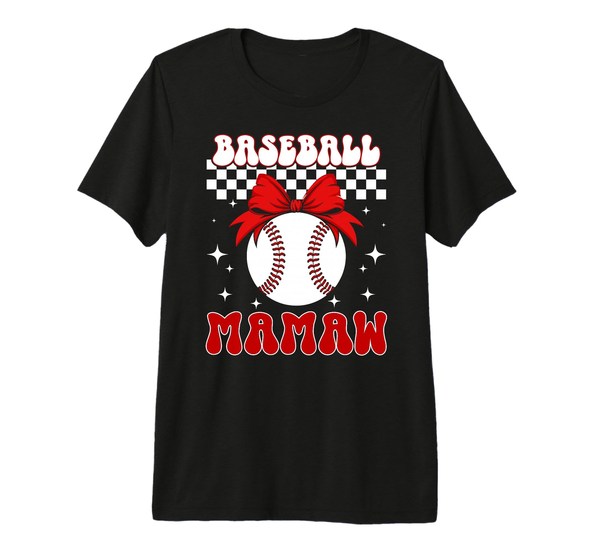 Baseball Mamaw Coquette Mamaw Baseball T-Shirt - Fun Novelty Design Unisex - T-Shirt, Sweatshirt, Hoodie
