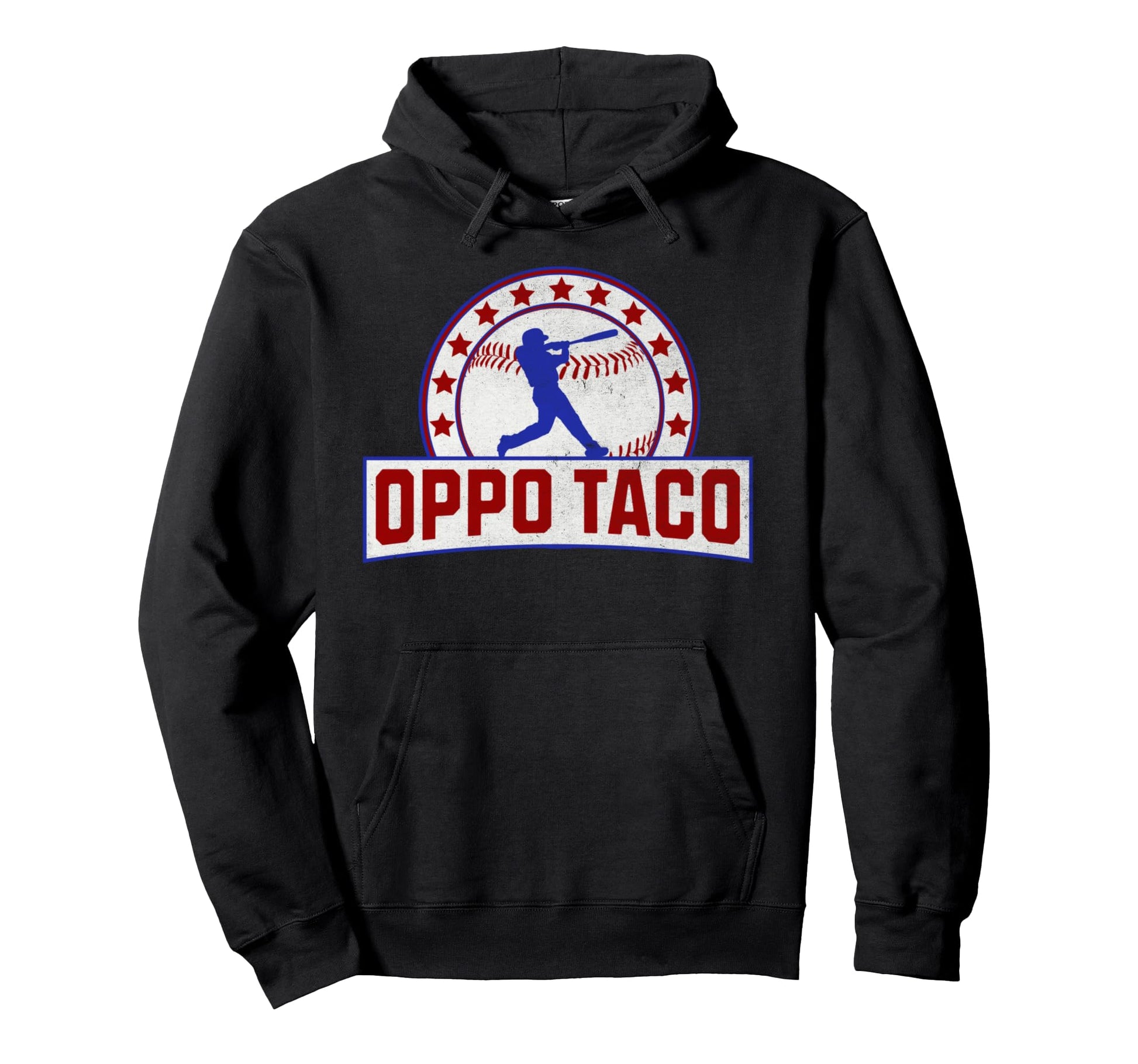 Baseball Oppo Taco Base Ball Home Run Hoodie - Casual Everyday Wear Unisex - T-Shirt, Sweatshirt, Hoodie