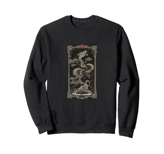 Aesthetic Dragon Streetwear Sweatshirt - Fun Novelty Design Unisex - T-Shirt, Sweatshirt, Hoodie