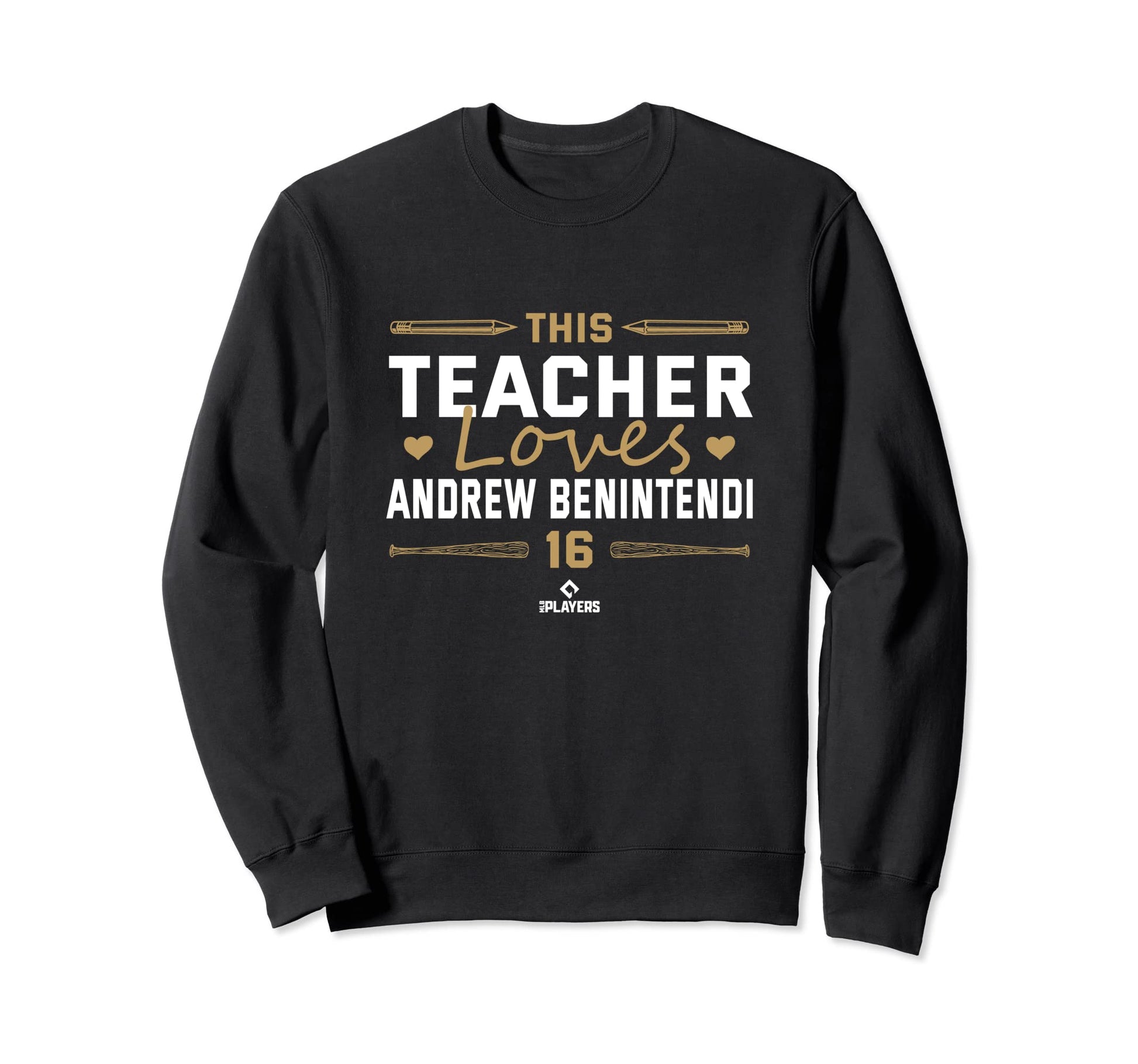 This Teacher Loves Andrew Sweatshirt - Fun Novelty Design for Adults - T-Shirt, Sweatshirt, Hoodie