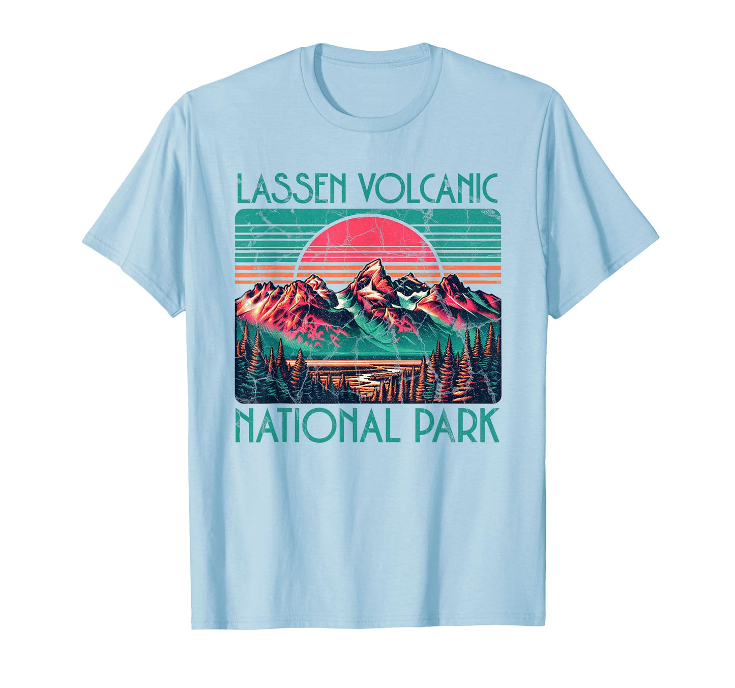 Lassen Volcanic National Park T-Shirt - Unique Graphic Men Women - T-Shirt, Sweatshirt, Hoodie