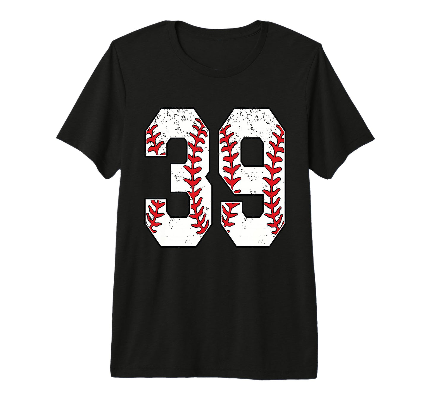 Number 39 Baseball 39 Jersey Number T-Shirt - Novelty Apparel Unisex - T-Shirt, Sweatshirt, Hoodie