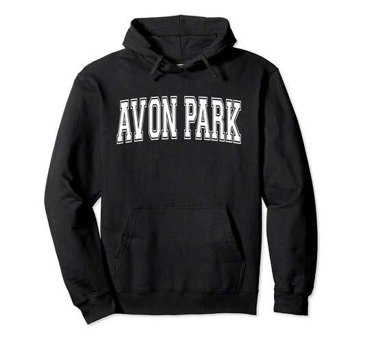 Avon Park Fl Florida Usa Sports Varsity Hoodie - Trendy Graphic for Adults - T-Shirt, Sweatshirt, Hoodie