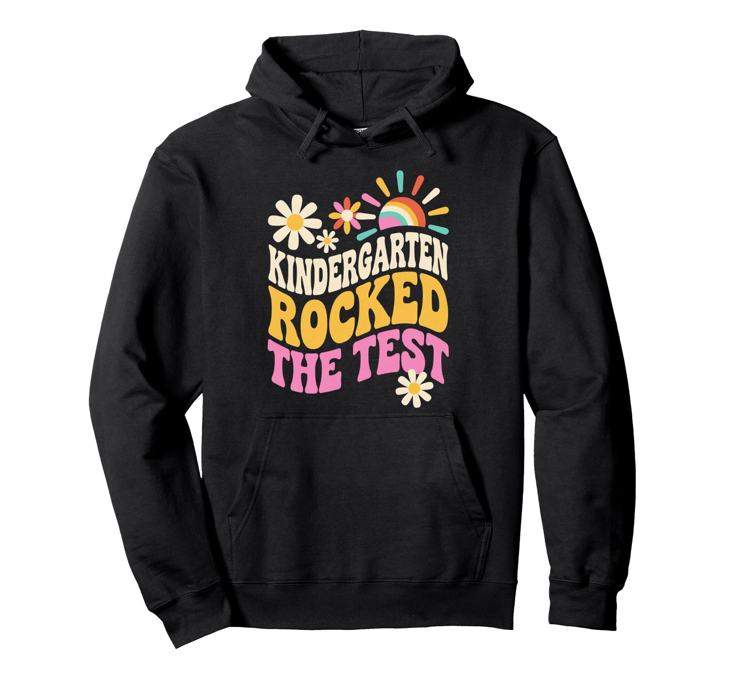 Kindergarten Teacher Testing Season Groovy Hoodie - Custom Art Print Unisex - T-Shirt, Sweatshirt, Hoodie