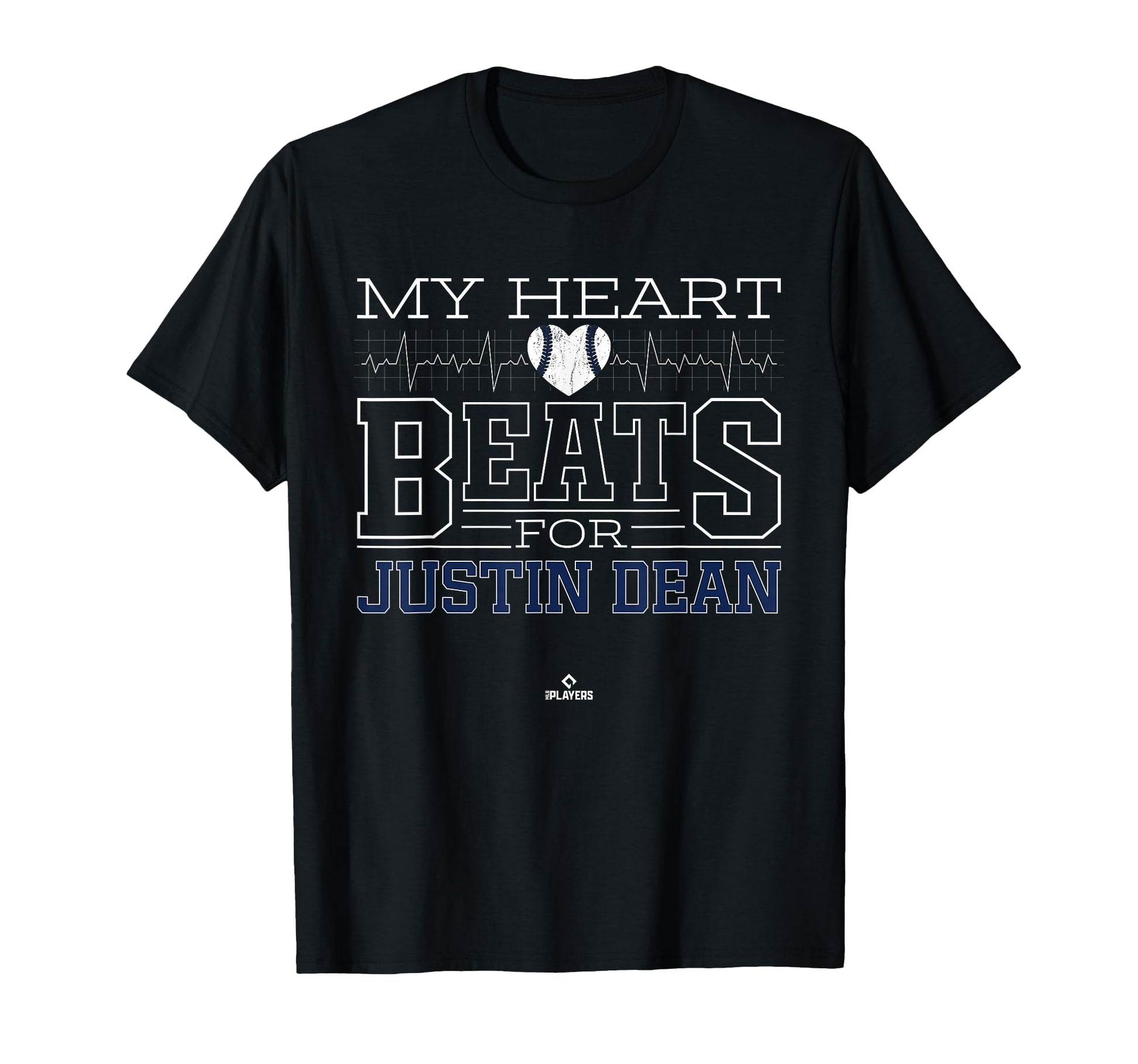 My Heart Beats Justin Dean T-Shirt - Casual Everyday Wear for Adults - T-Shirt, Sweatshirt, Hoodie
