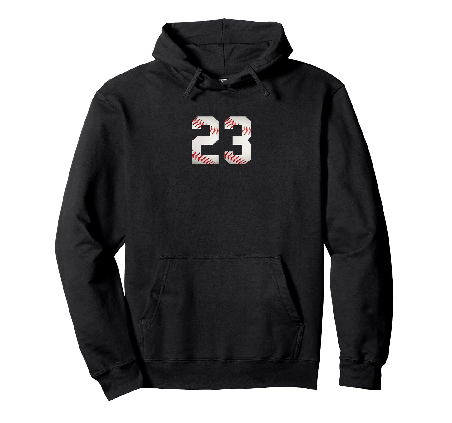 Number 23 Minimalist Birthday Baseball Hoodie - Minimalist Print Men Women - T-Shirt, Sweatshirt, Hoodie