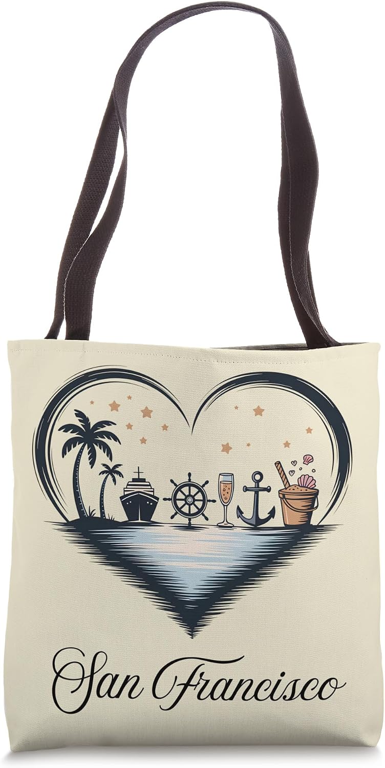 Cruise Heart Trip San Francisco - Adult & Kids T-Shirts, Sweatshirts & Hoodies apparel design preview 1