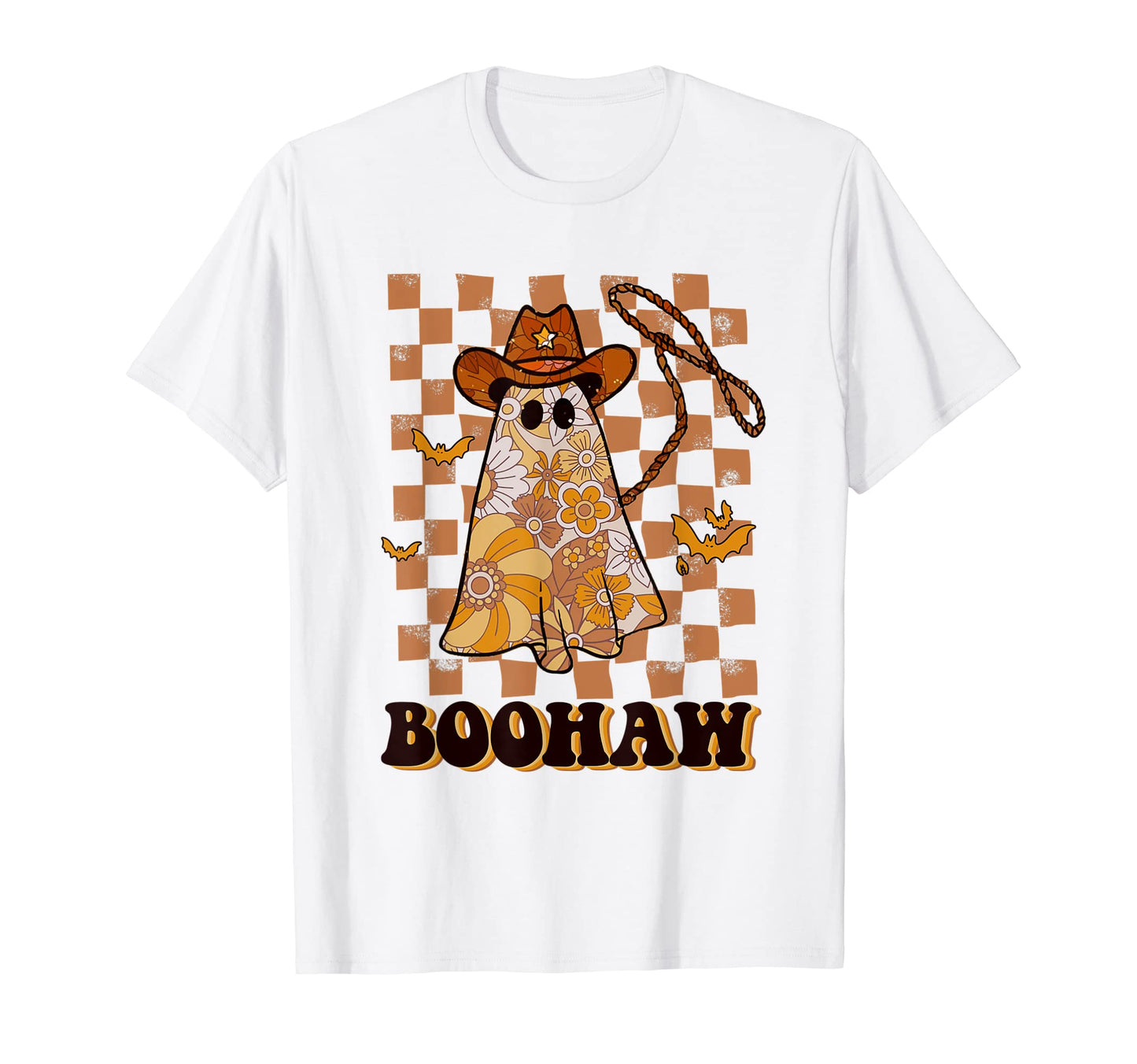 Boohaw Ghost Halloween Western Funny T-Shirt - Streetwear Style Men Women - T-Shirt, Sweatshirt, Hoodie