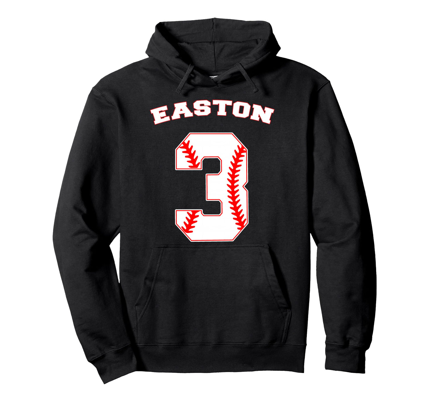 Easton Baseball Name Three Years 3Rd Hoodie - Custom Art Print Men Women - T-Shirt, Sweatshirt, Hoodie