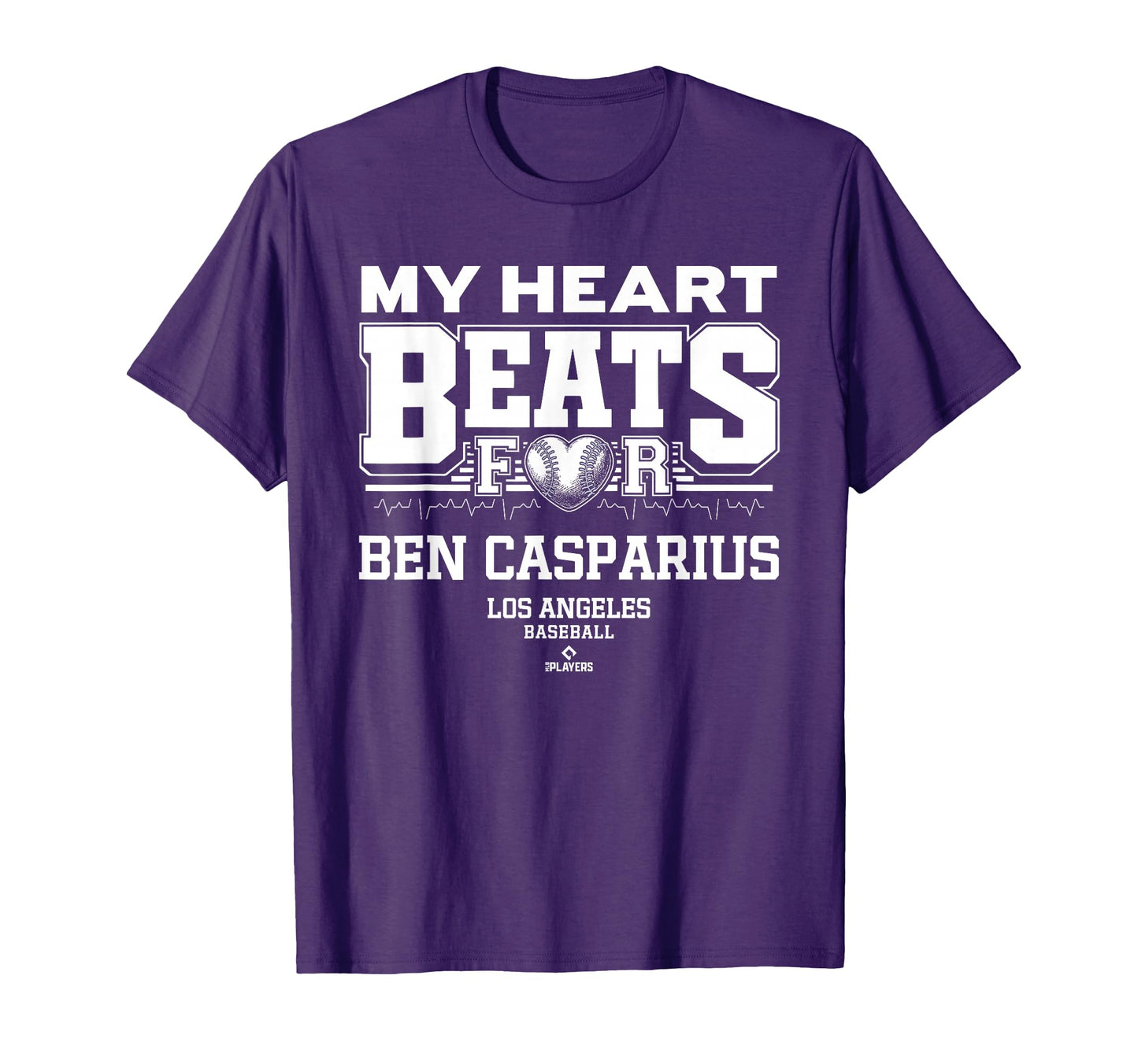 My Heart Beats Ben Casparius Los T-Shirt - Casual Everyday Wear Men Women - T-Shirt, Sweatshirt, Hoodie