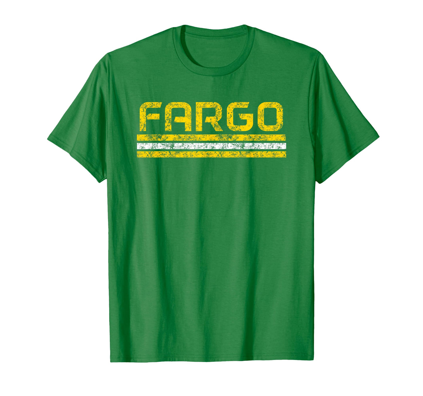 Fargo North Dakota Weathered Stripe T-Shirt - Streetwear Style Men Women - T-Shirt, Sweatshirt, Hoodie