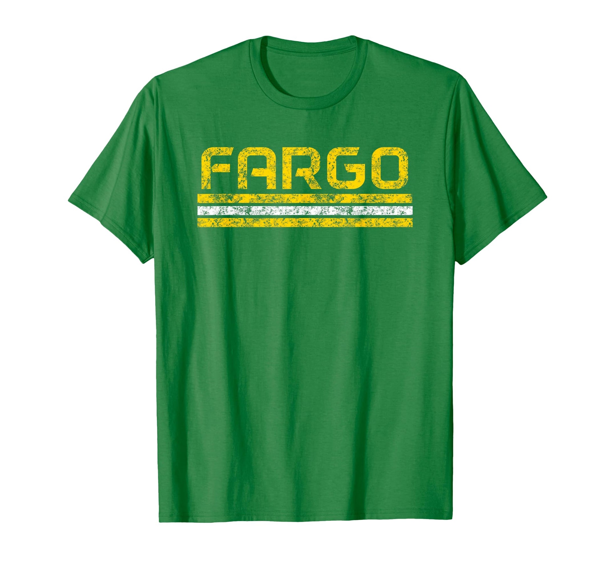 Fargo North Dakota Weathered Stripe T-Shirt - Streetwear Style Men Women - T-Shirt, Sweatshirt, Hoodie