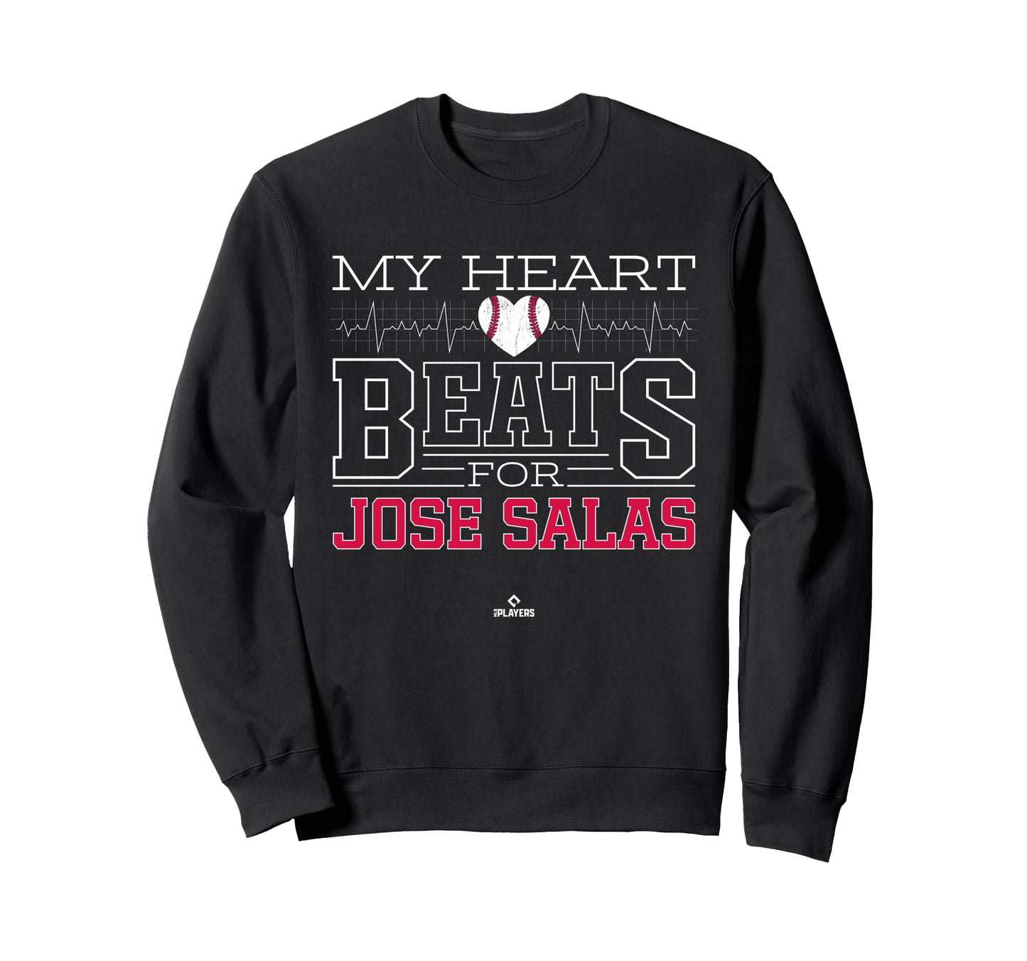 My Heart Beats Jose Salas Sweatshirt - Casual Everyday Wear Men Women - T-Shirt, Sweatshirt, Hoodie