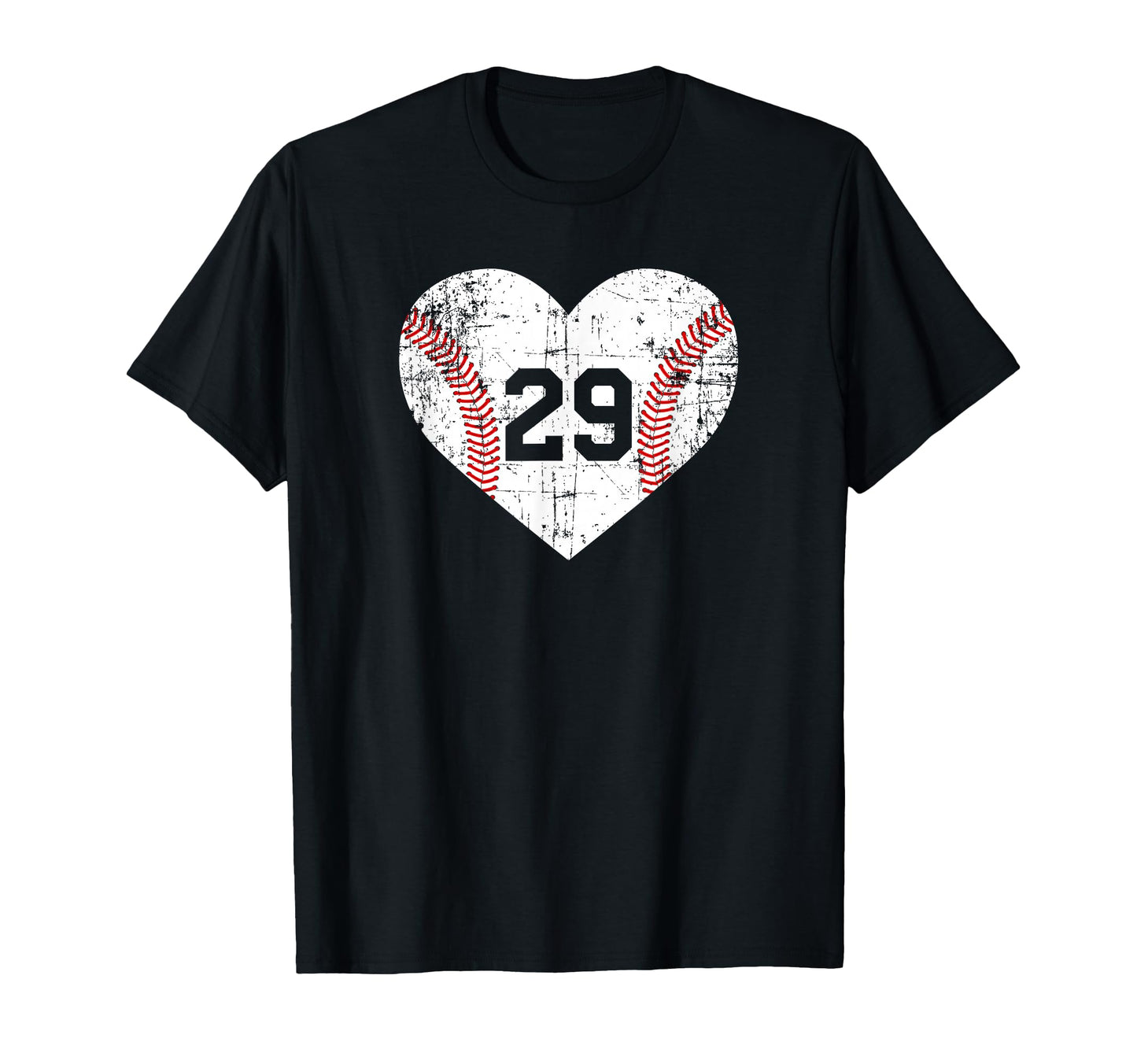 Baseball 29 Jersey Number T-Shirt - Novelty Apparel Unisex - T-Shirt, Sweatshirt, Hoodie