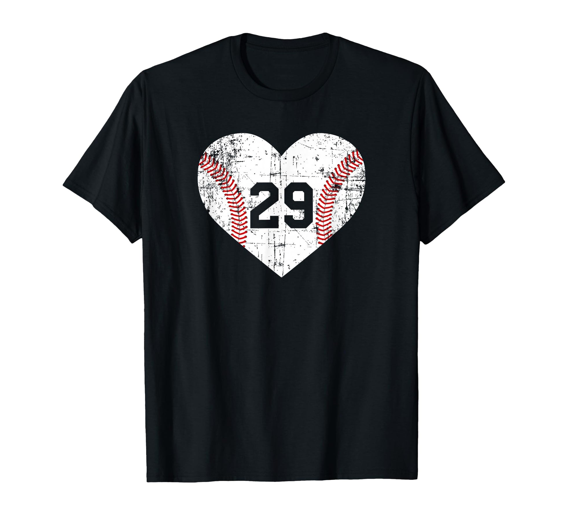 Baseball 29 Jersey Number T-Shirt - Novelty Apparel Unisex - T-Shirt, Sweatshirt, Hoodie
