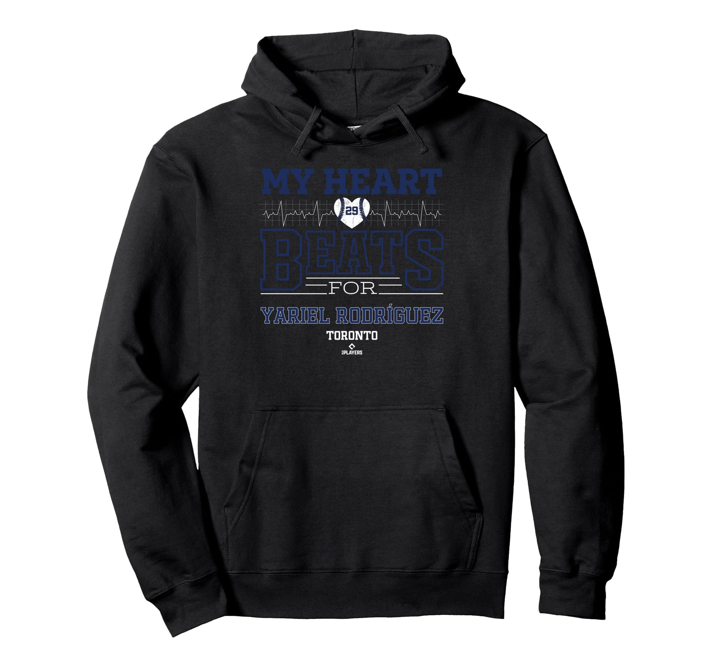 My Heart Beats Yariel Rodr Guez Toronto Hoodie - Graphic Print Unisex - T-Shirt, Sweatshirt, Hoodie