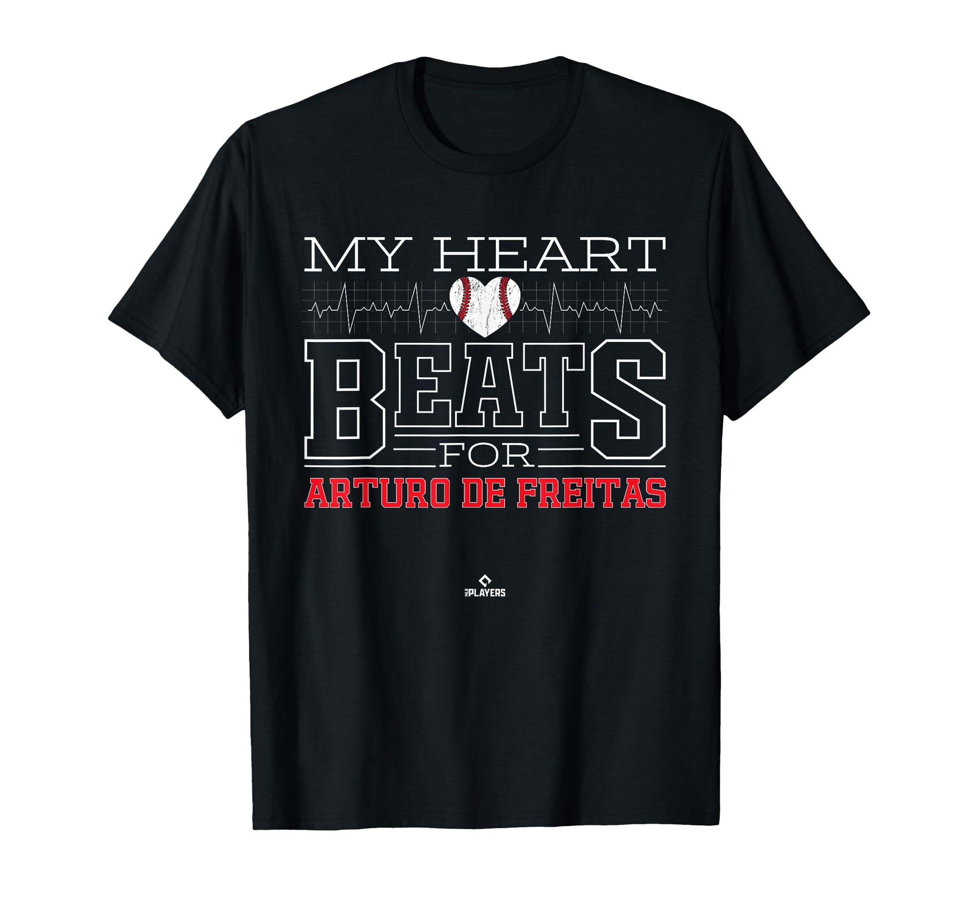 My Heart Beats Arturo De Freitas T-Shirt - Trendy Graphic Men Women - T-Shirt, Sweatshirt, Hoodie