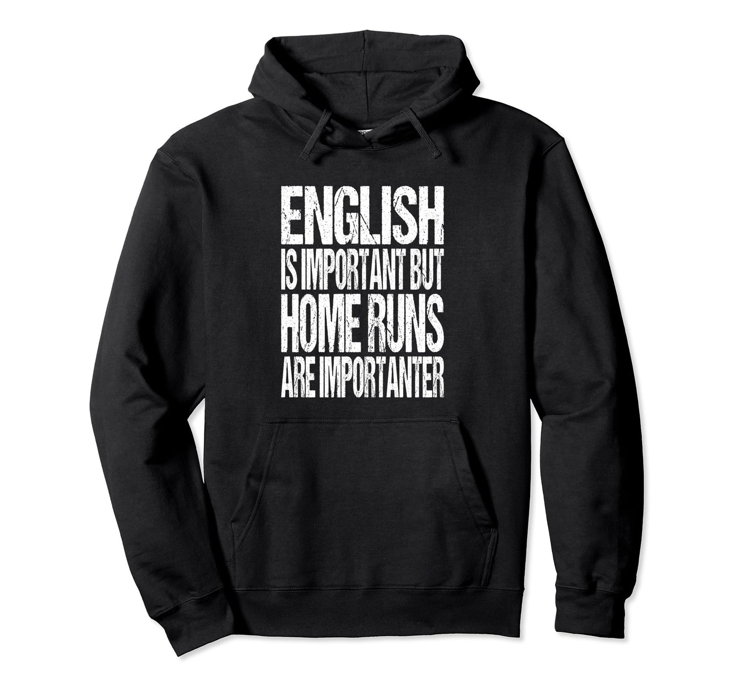 Funny Baseball Softball Home Runs Joke Hoodie - Trendy Graphic for Adults - T-Shirt, Sweatshirt, Hoodie