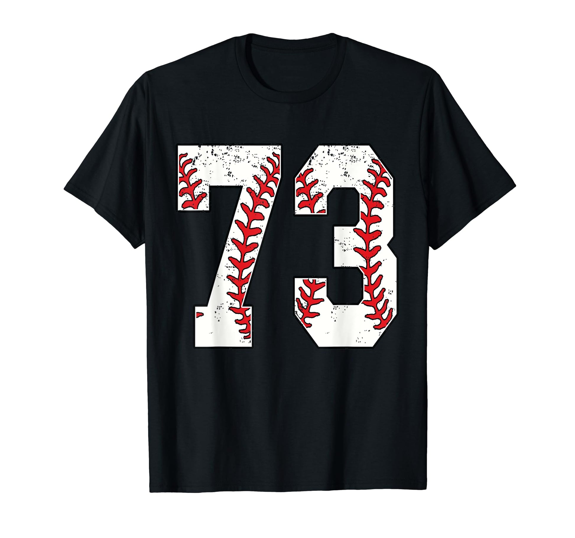 Number 73 Baseball 73 Jersey Number T-Shirt - Unique Graphic for Adults - T-Shirt, Sweatshirt, Hoodie