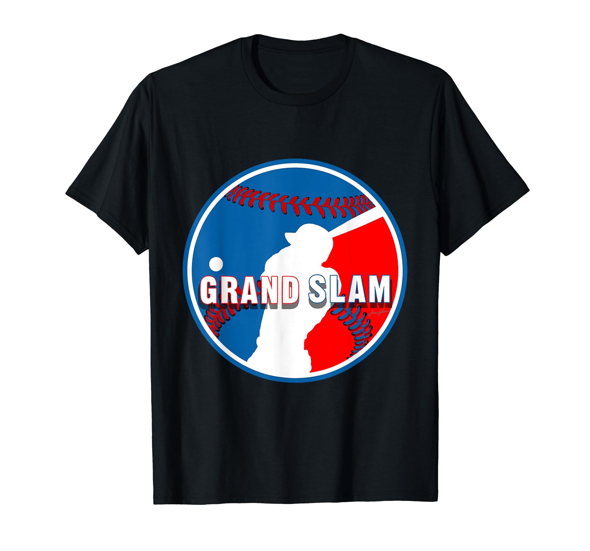 Grand Slam Baseball Logo 2 T-Shirt - Minimalist Print Unisex - T-Shirt, Sweatshirt, Hoodie