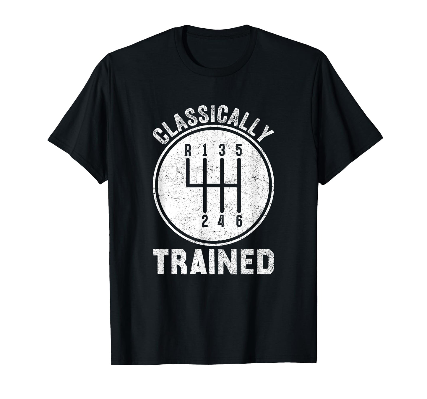 Classically Trained Manual Stick T-Shirt - Novelty Apparel for Adults - T-Shirt, Sweatshirt, Hoodie