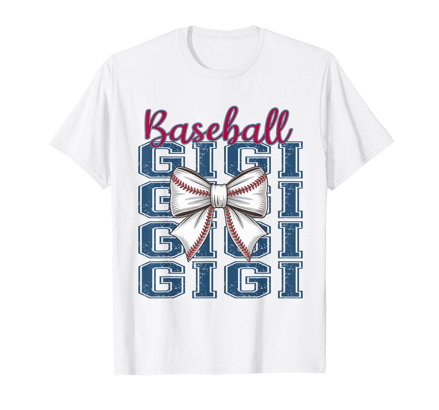 Baseball Gigi Coquette Bow Grandma T-Shirt - Streetwear Style Men Women - T-Shirt, Sweatshirt, Hoodie